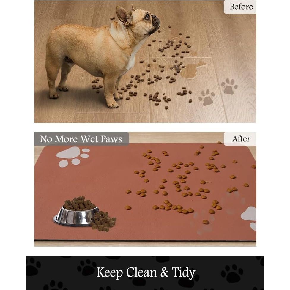 Alfombrilla Absorbente para Mascotas Padoor 40.64x60.96cm Naranja