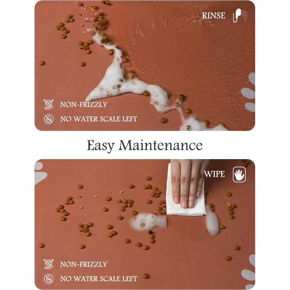 Alfombrilla Absorbente para Mascotas Padoor 40.64x60.96cm Naranja