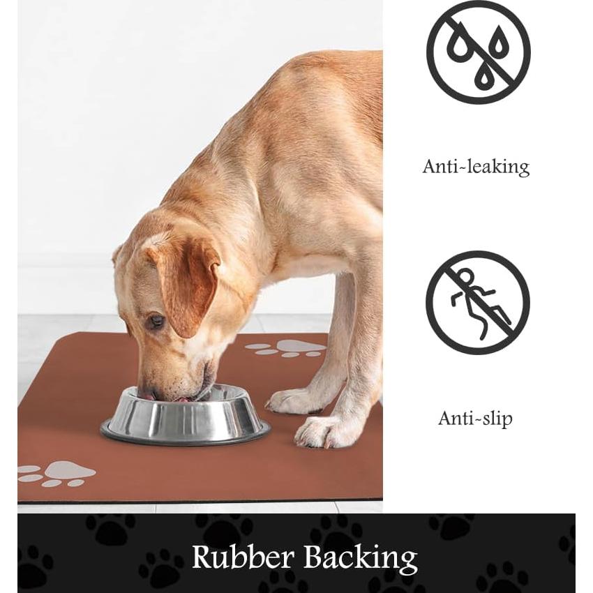 Alfombrilla Absorbente para Mascotas Padoor 40.64x60.96cm Naranja