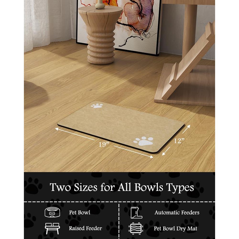 Alfombrilla Absorbente para Mascotas PADOOR Beige 30x48cm