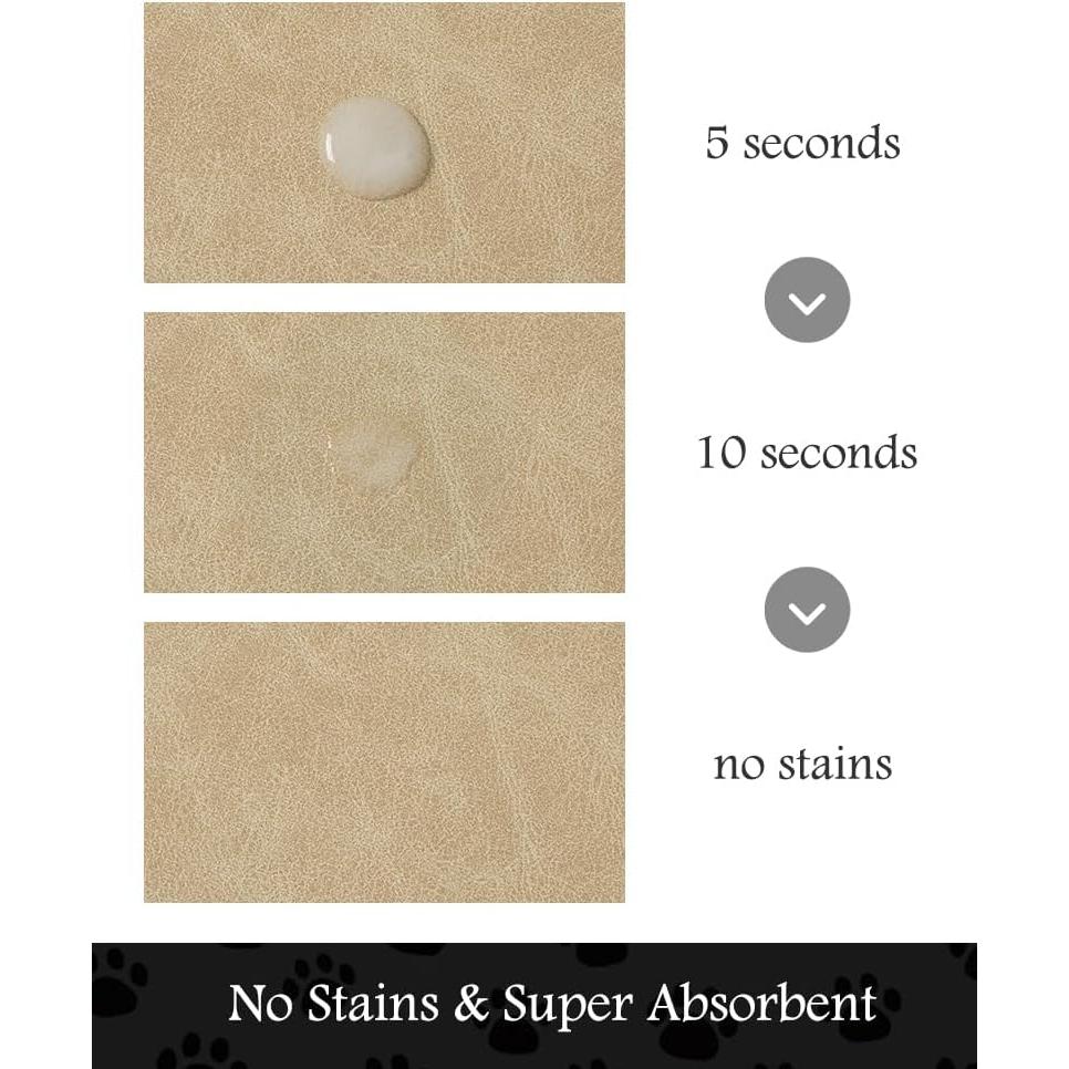 Alfombrilla Absorbente para Mascotas PADOOR 30x48cm Beige