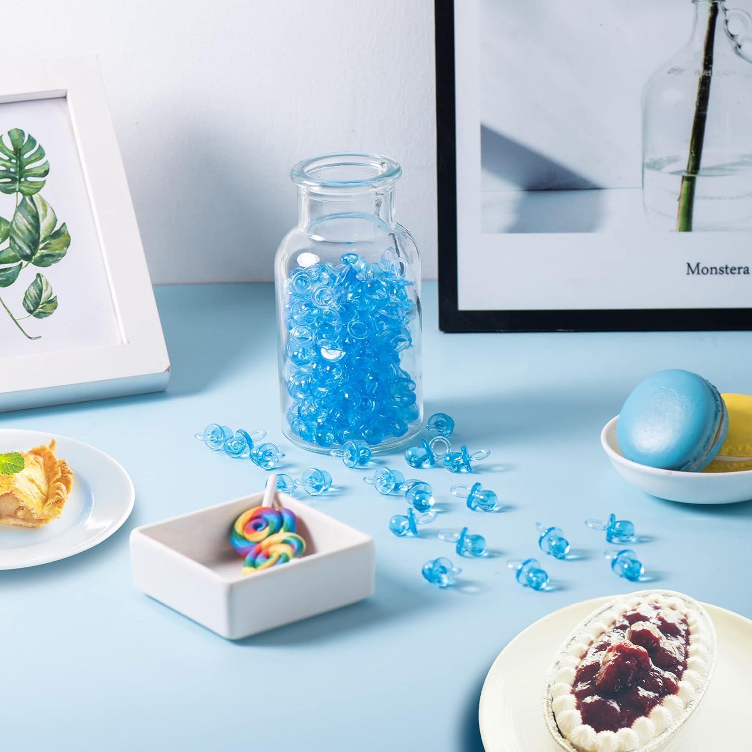 Mini Chupetes Acrílicos 150 Pzs Baby Shower 10x15 cm