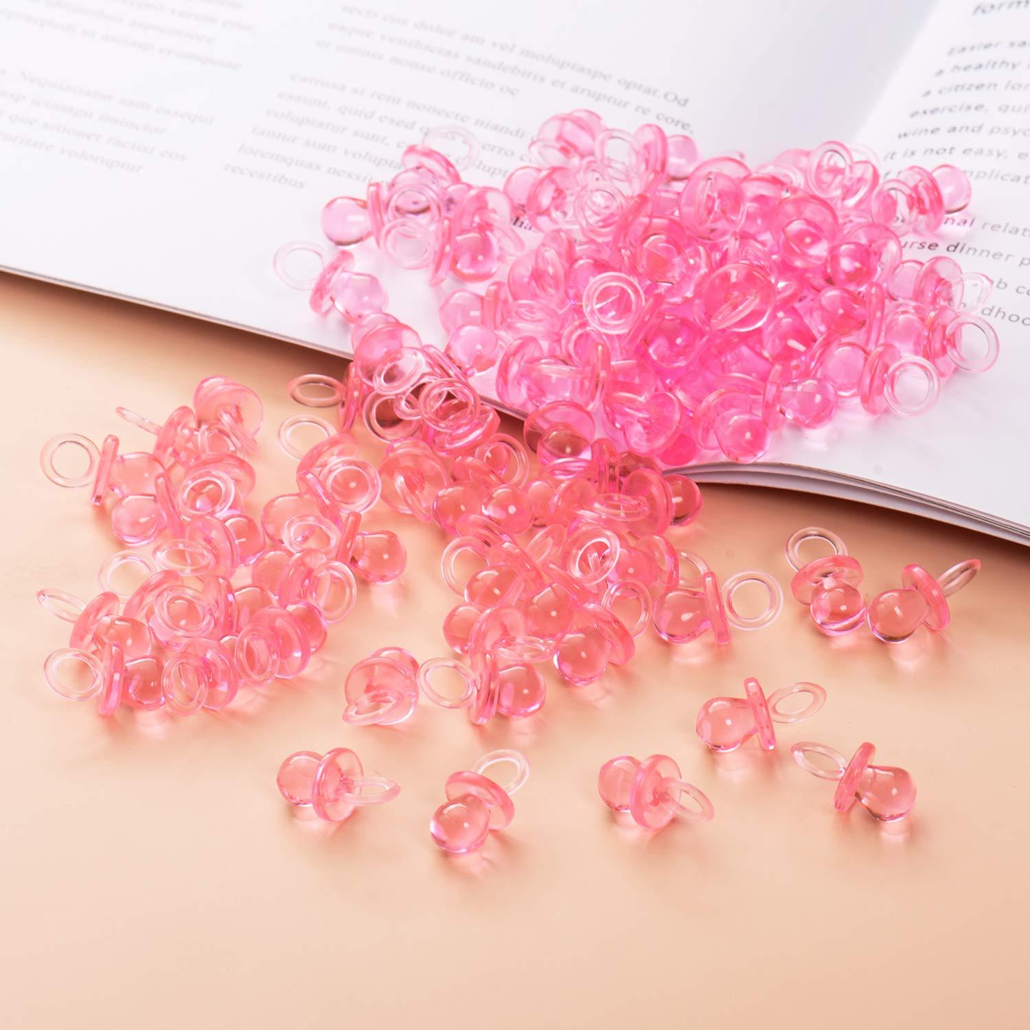 Mini Chupetes Acrílicos 150 Pzs Baby Shower 10x15 cm