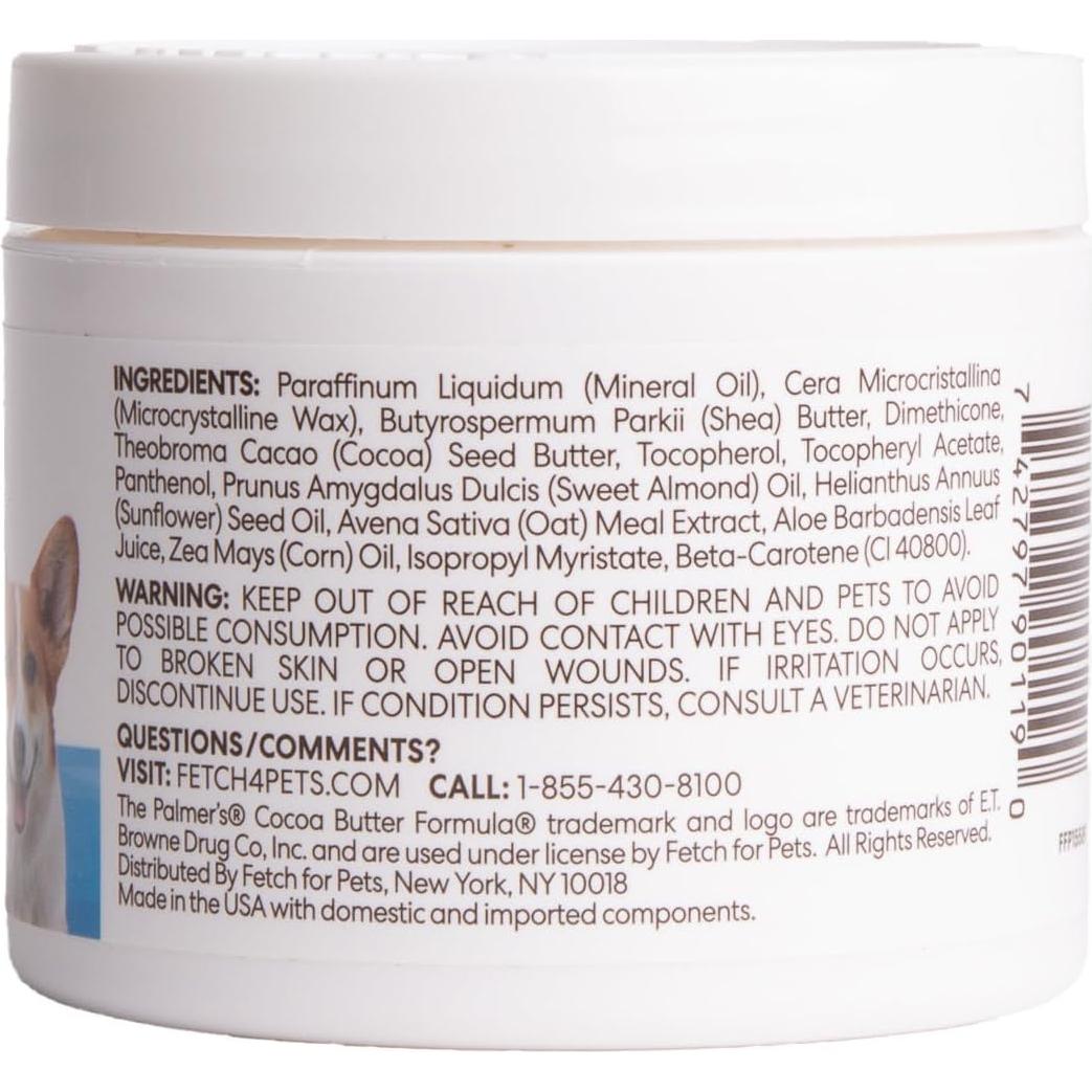 Bálsamo para patas y nariz Palmer's 99g - Manteca de cacao