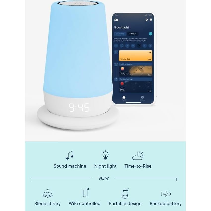 Hatch Rest+ Luz Nocturna y Máquina de Sonido 2ª Gen