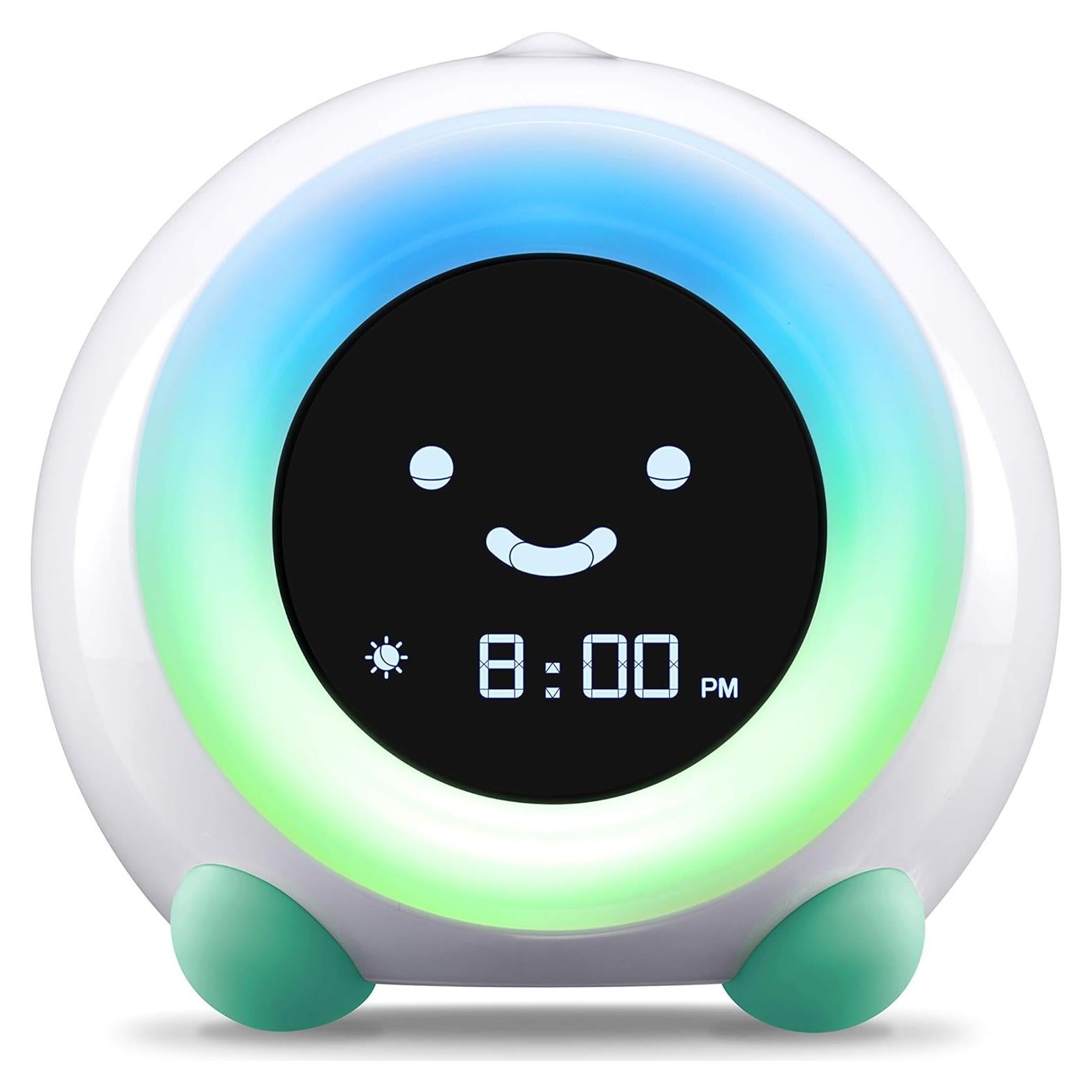 Reloj Despertador LittleHippo Mella Verde para Niños