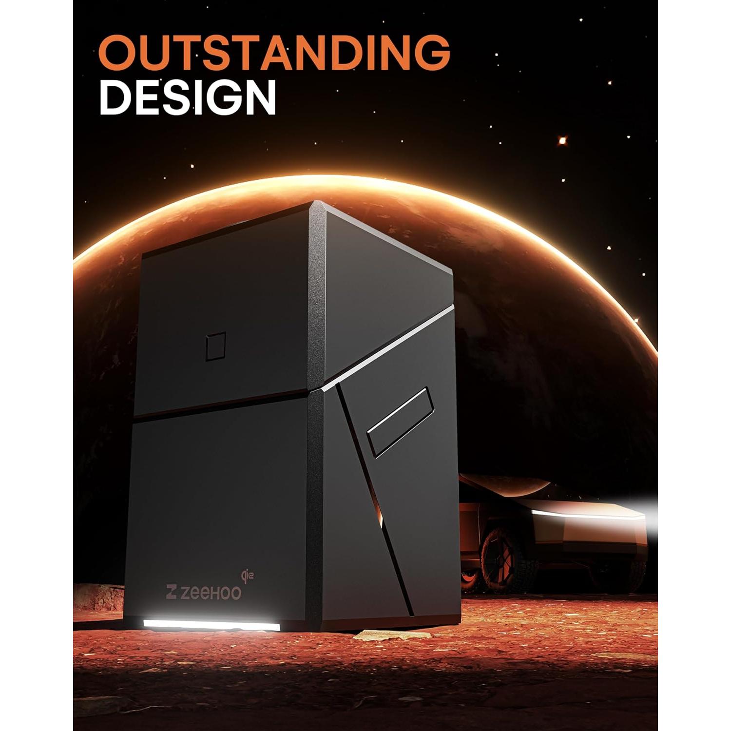 Estación de Carga 3 en 1 ZEEHOO para iPhone, Apple Watch y AirPods