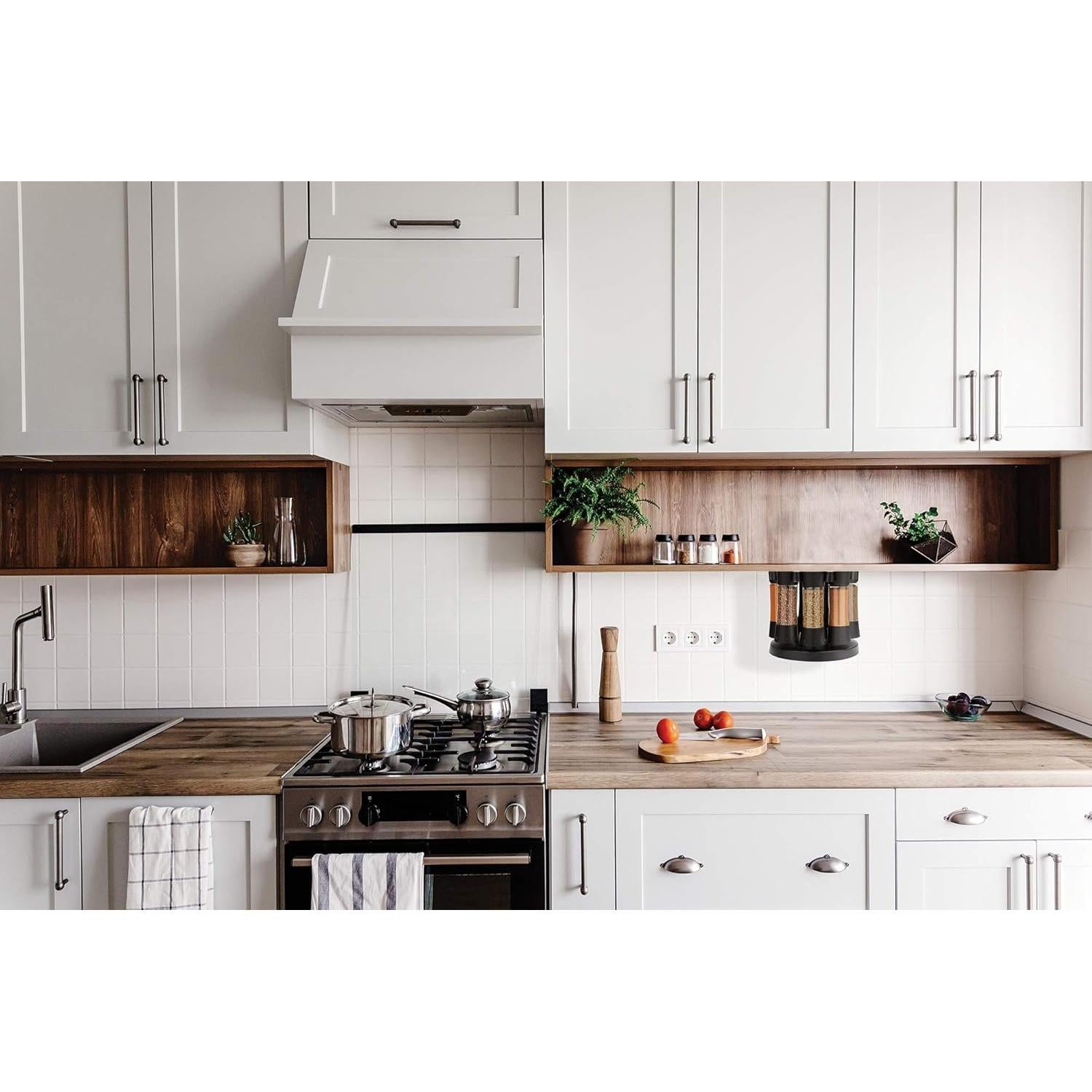 Carrusel de Especias CocinaArte Elite Auto-Medir 8 Compartimentos