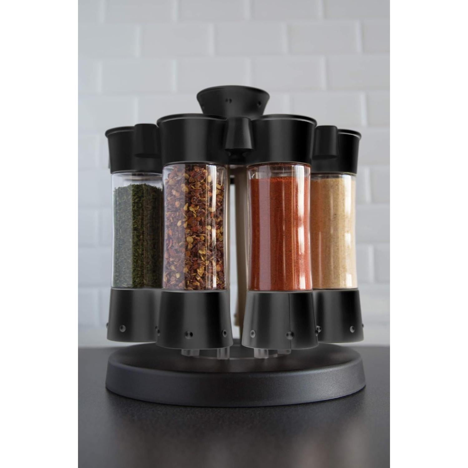 Carrusel de Especias CocinaArte Elite Auto-Medir 8 Compartimentos