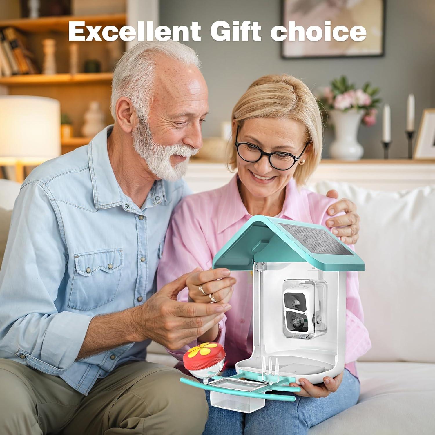 Comedero para Aves VIUBIRD con Cámara Solar 2K Inteligente