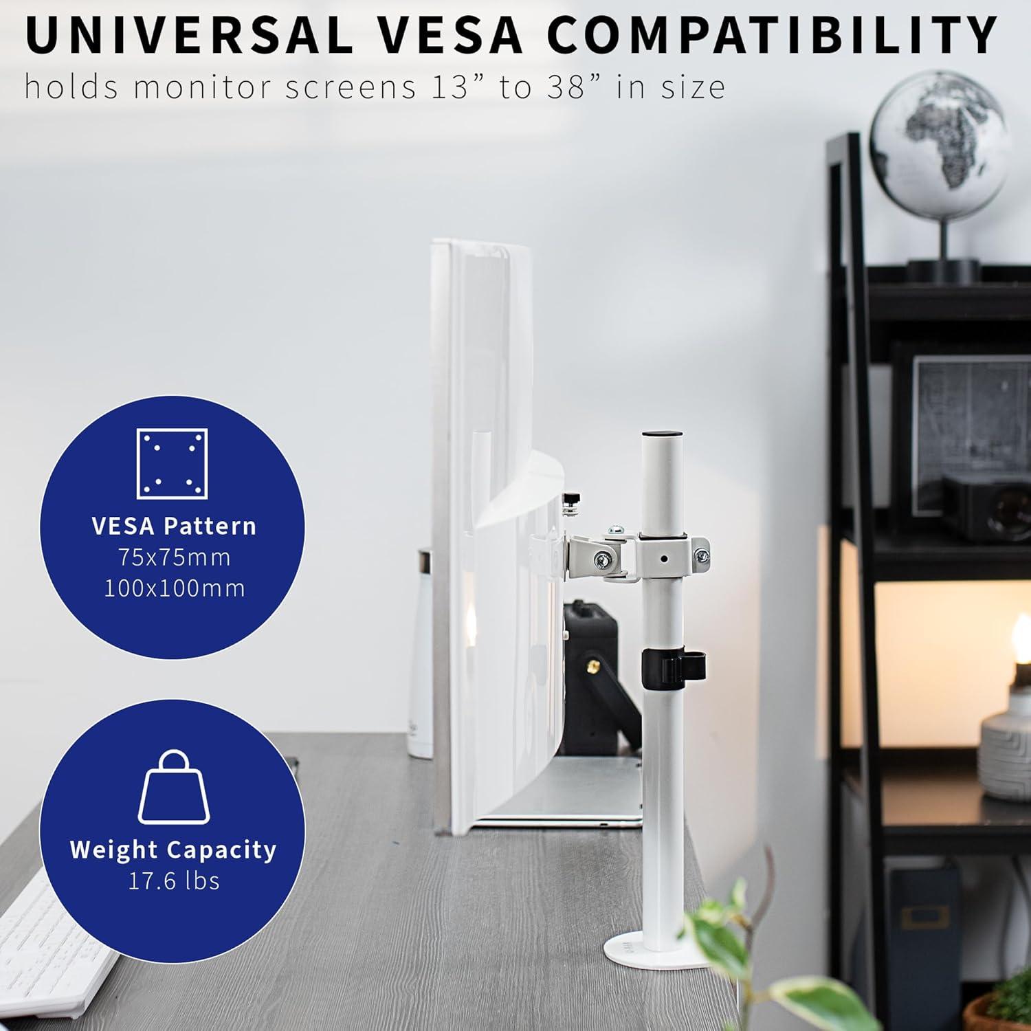 Soporte de Escritorio VIVO para Monitor 13 a 38 Pulgadas