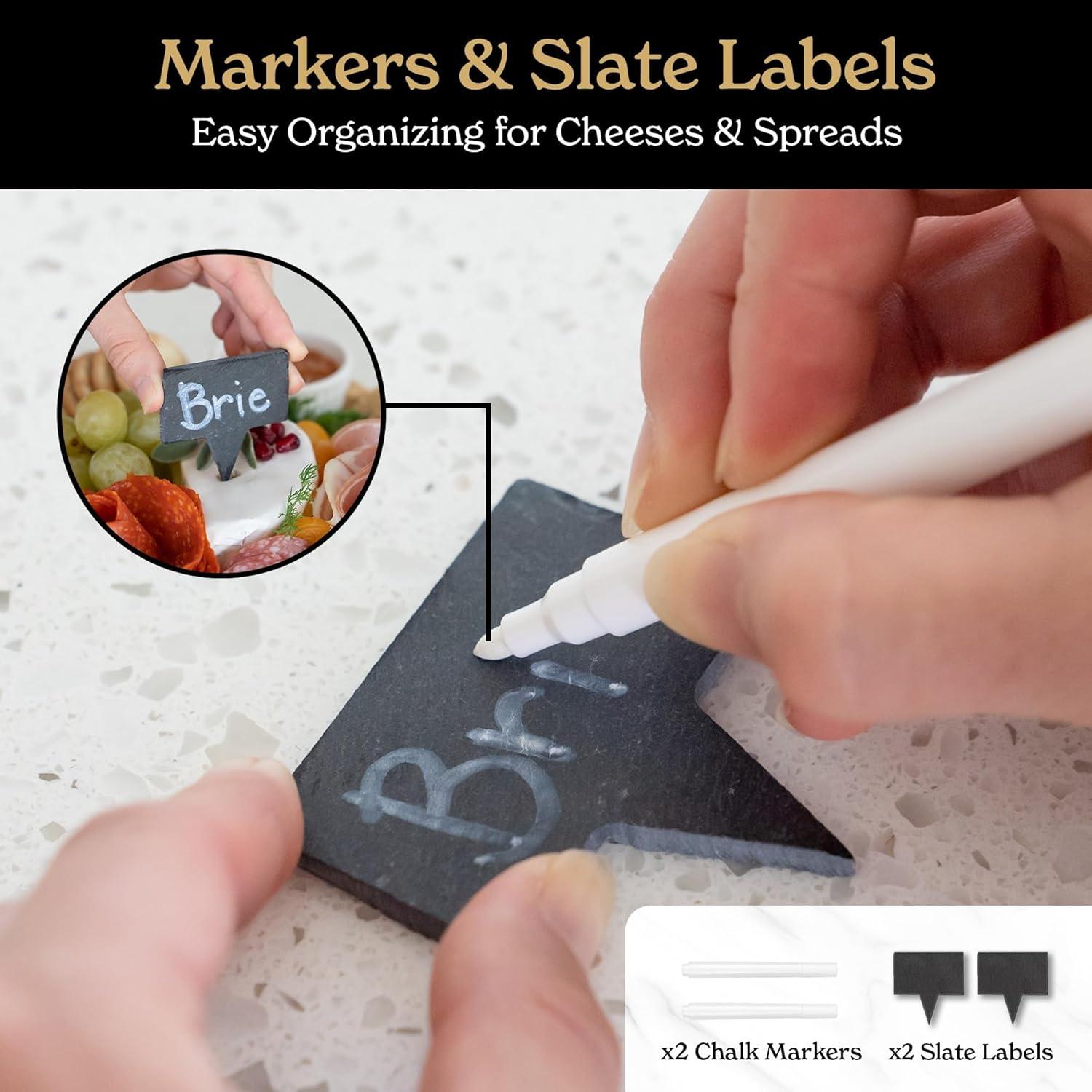 Conjunto de Tablas de Charcutería SMIRLY - Madera de Acacia