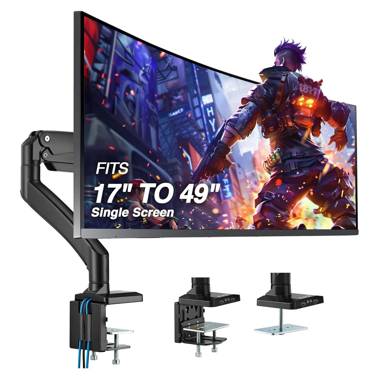 Soporte de Monitor AVLT DM40-1 para Pantallas 17" a 49"