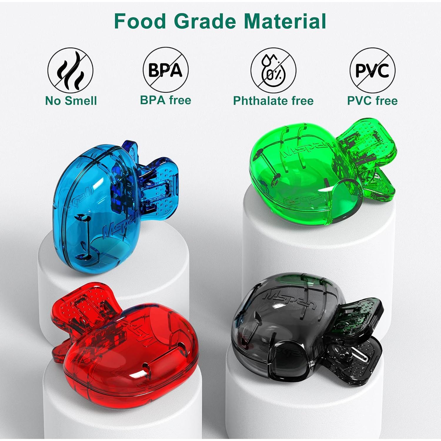 Cubierta de Cabezal de Cepillo de Dientes Mspan - Estuche Protector 4 Piezas