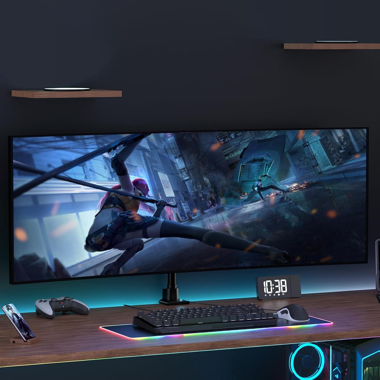 Soporte de Monitor Ultrawide Putilsen Mount 24-145 cm Negro