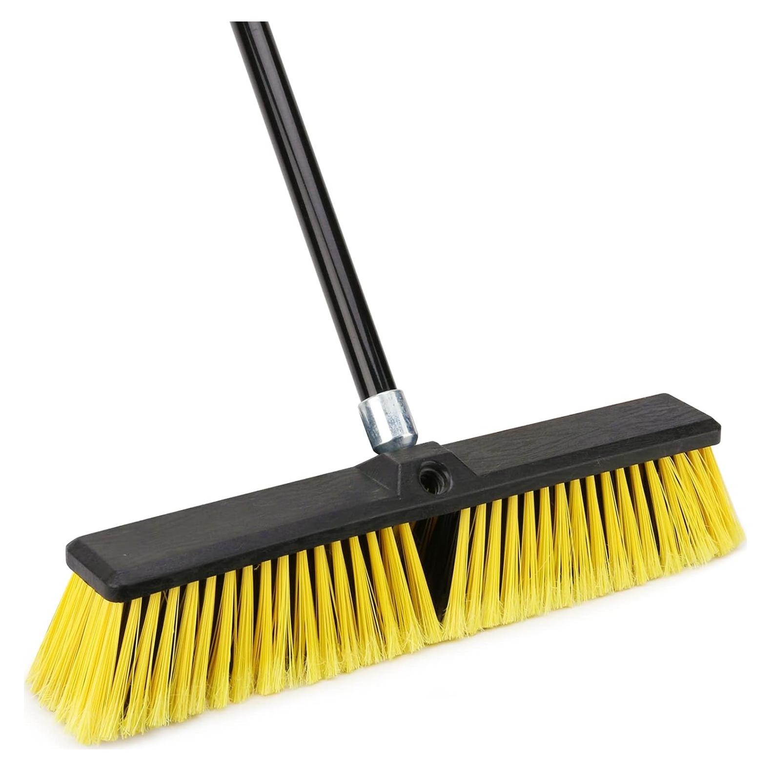 Escoba de Exterior KeFanta 45.72 cm con Mango de 160 cm