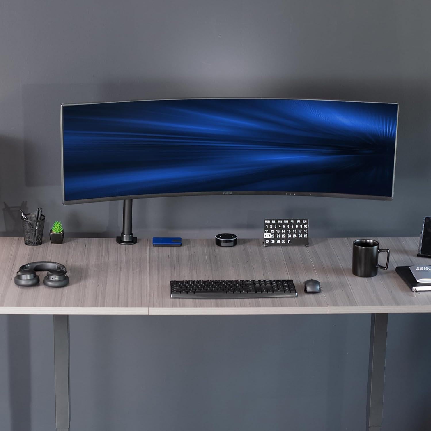 Soporte de Escritorio VIVO para Monitor Ultrawide 114cm Ajustable
