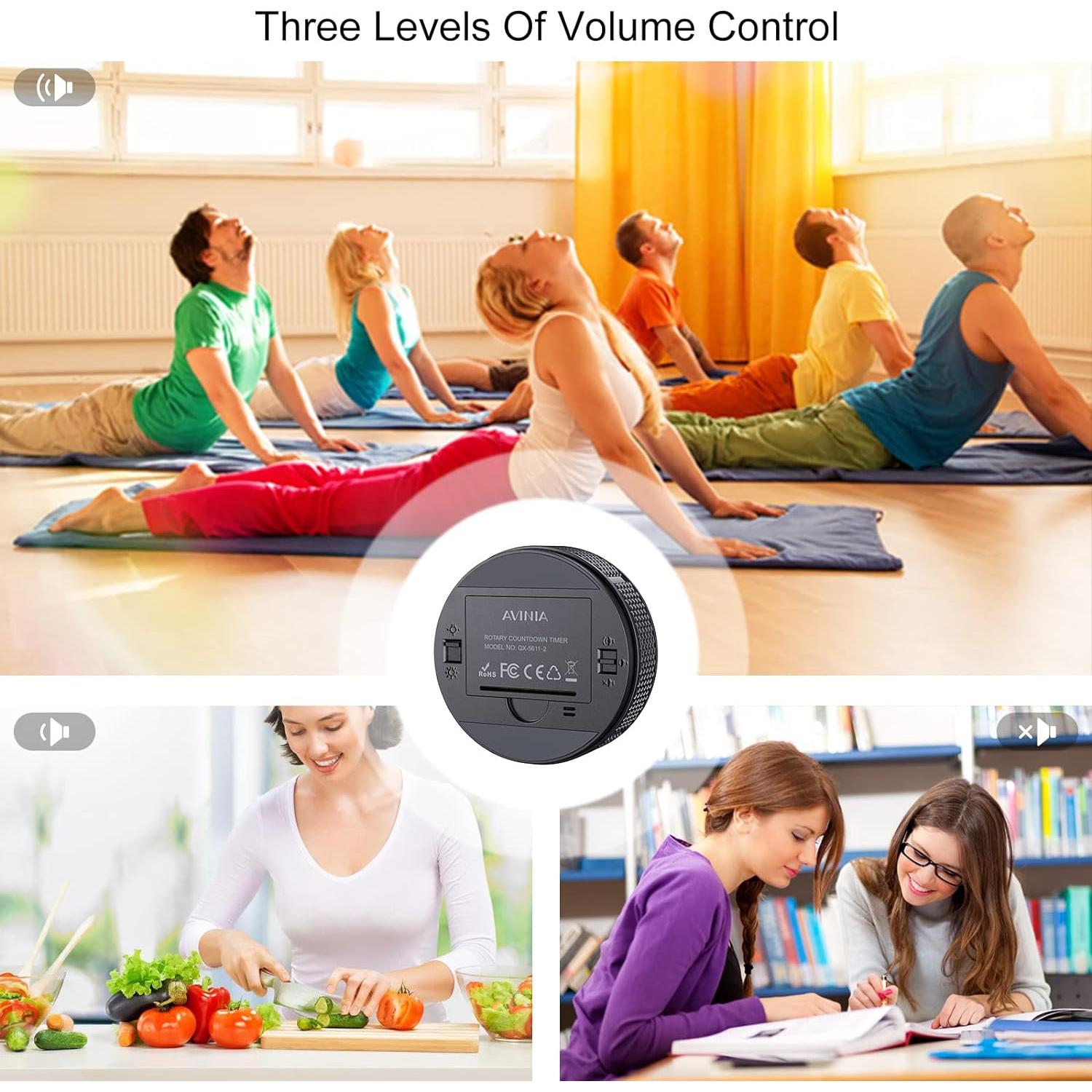 Temporizador Digital AVINIA Magnético con Pantalla LED 99 Min