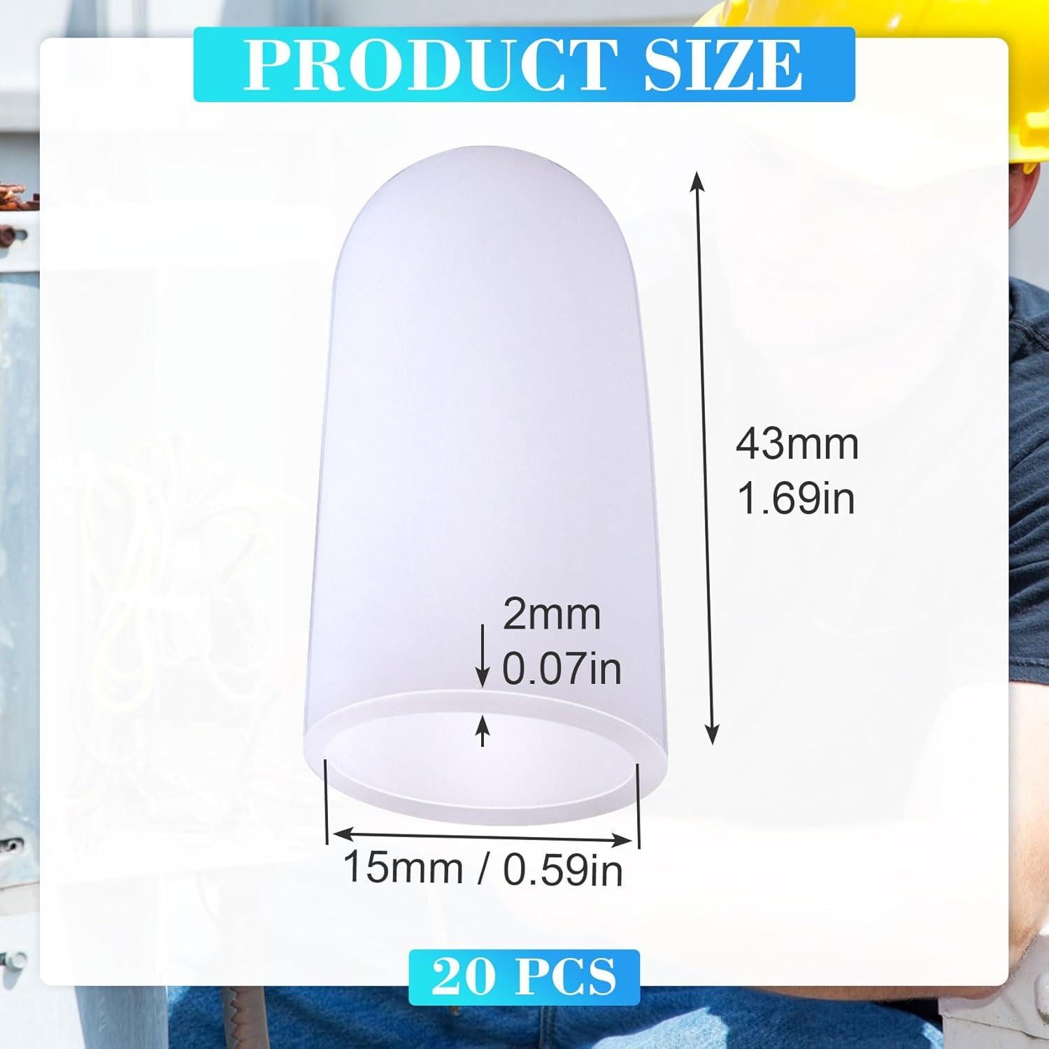 20 Protectores de Dedos de Gel ANCIRS - Soporte para Artritis