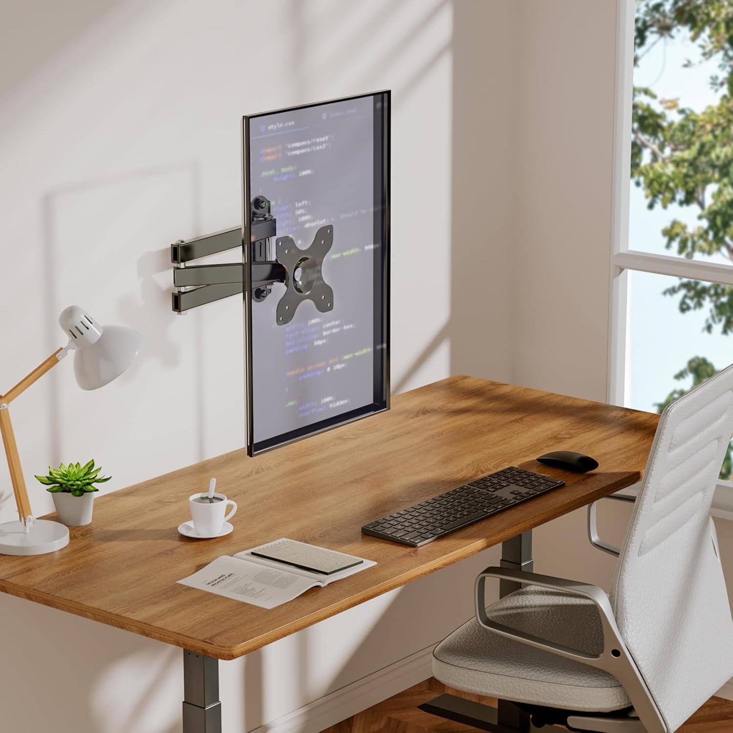 Soporte de Pared Articulado WALI para TV 13-32" Negro