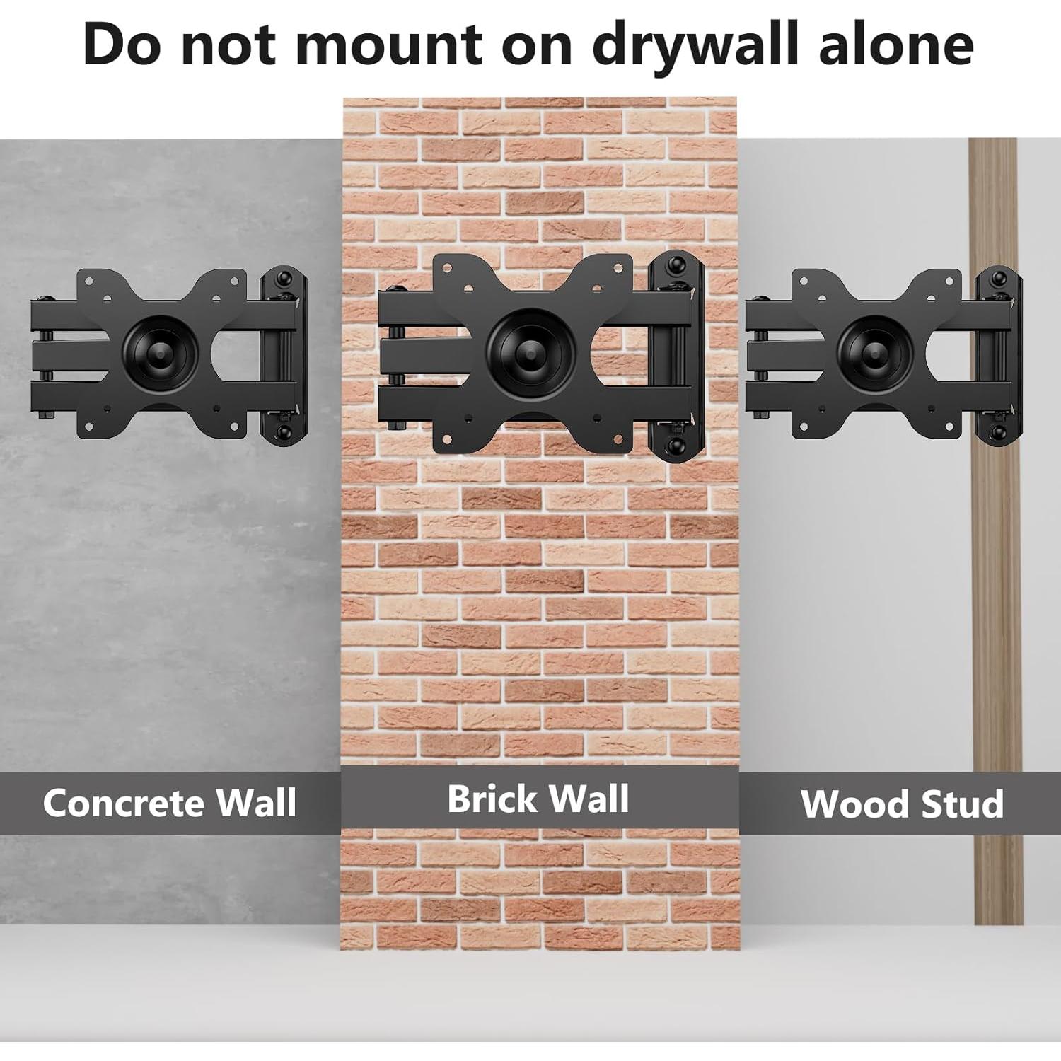 Soporte de Pared Articulado WALI para TV 13-32" Negro