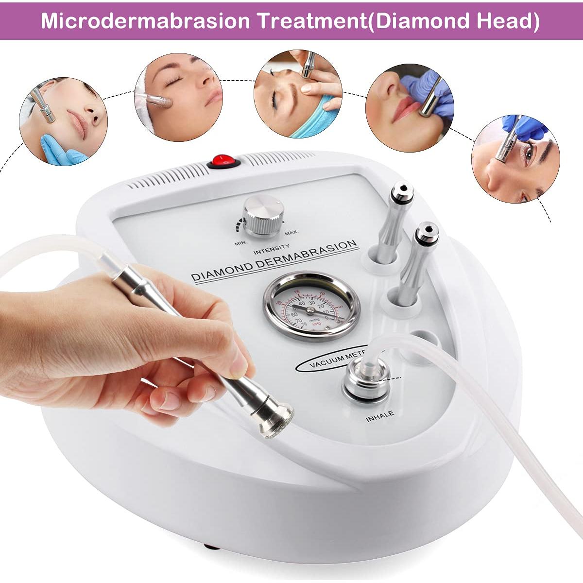 Máquina de Microdermoabrasión Yofuly, 17 Piezas, 65-68 cmHg