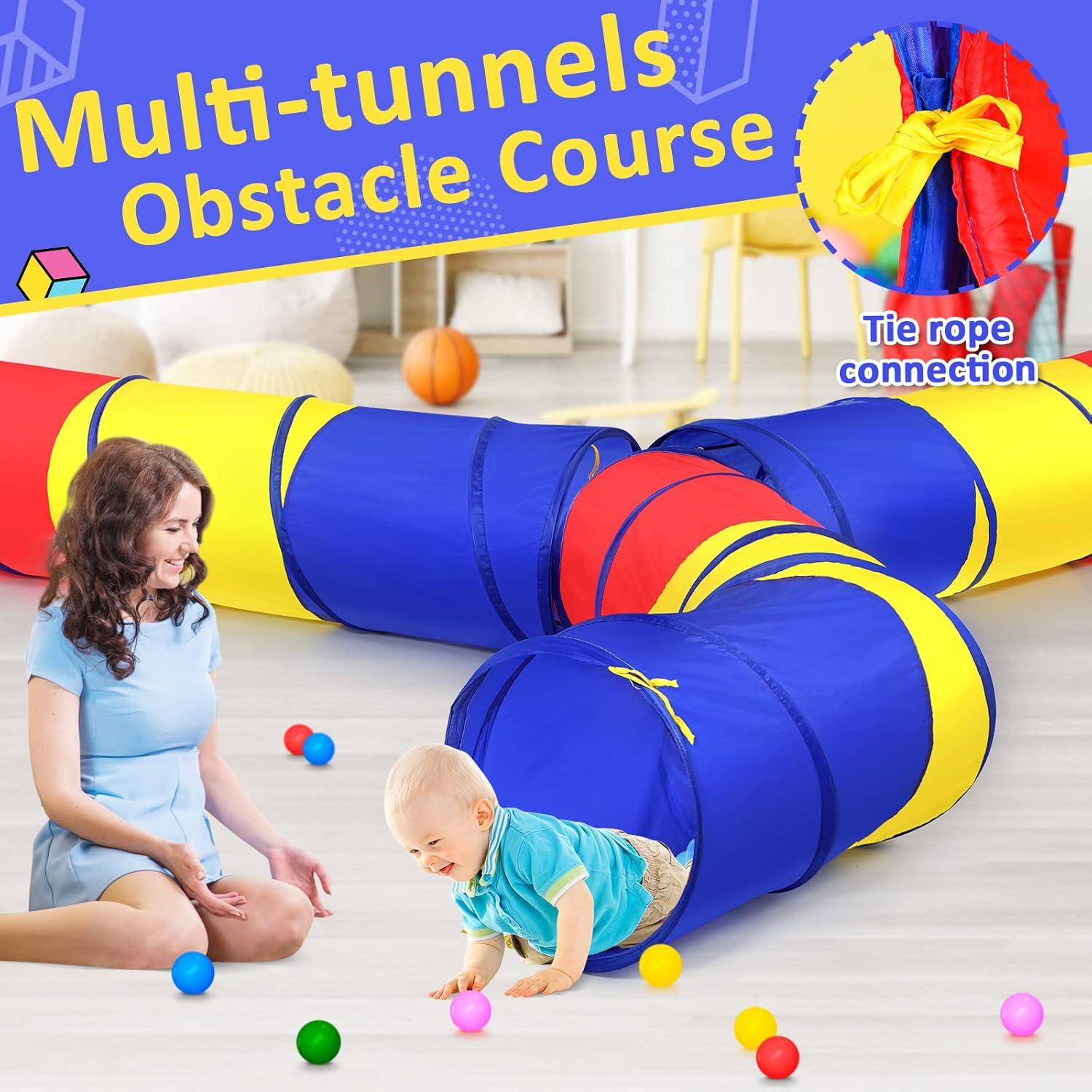 Túnel de Juego Pop Up PigPigPen para Niños y Mascotas