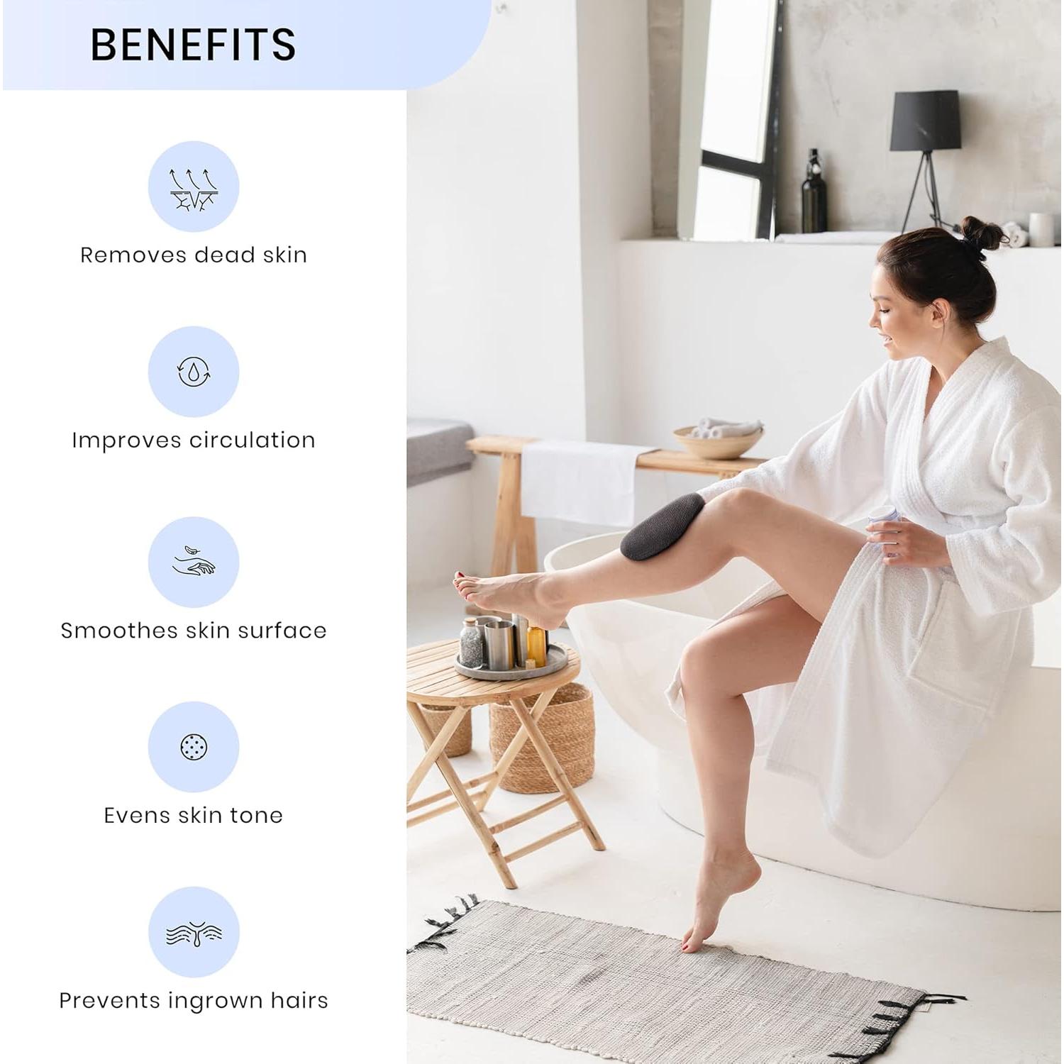 Mitón Exfoliante Kessa SimpleField 100% Viscosa 1 Pieza