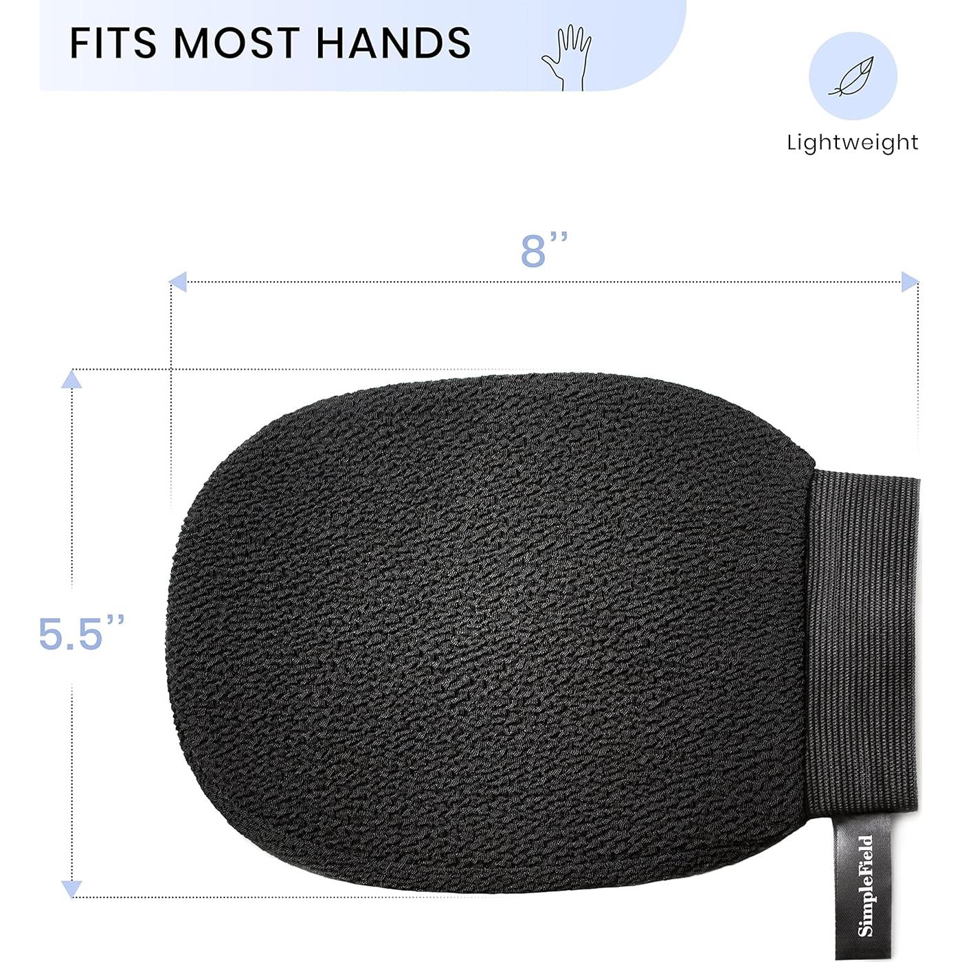 Mitón Exfoliante Kessa SimpleField 100% Viscosa 1 Pieza