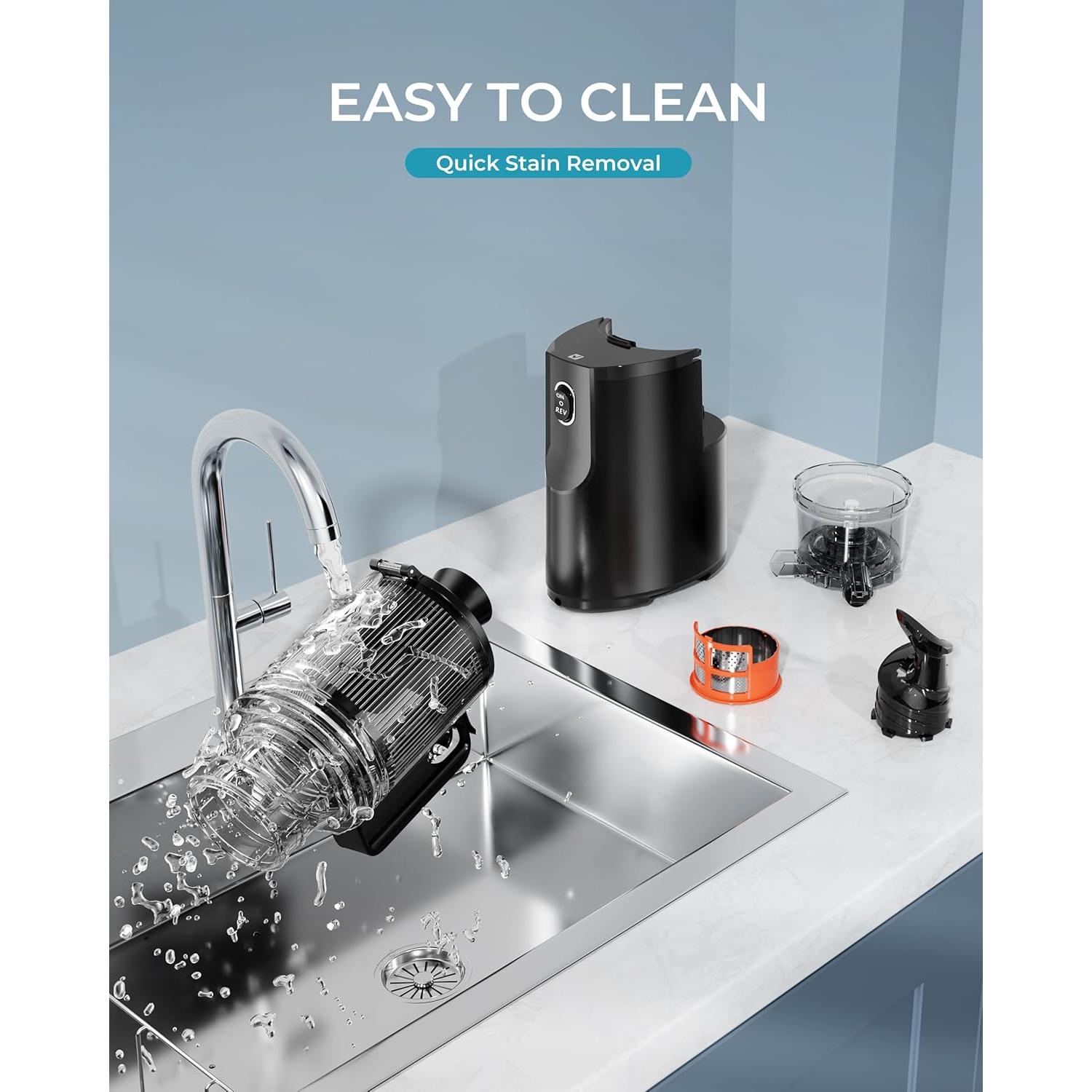 Extractor de Jugo EUHOMY MJ-01H 250W 2L Fácil Limpieza