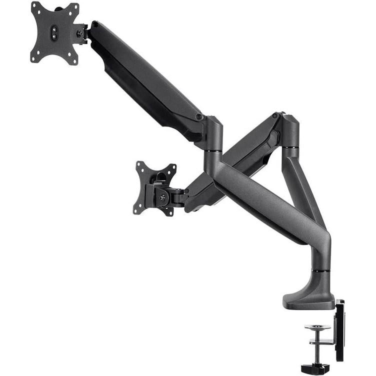 Soporte Doble para Monitor Monoprice Ajustable 15-34" Negro