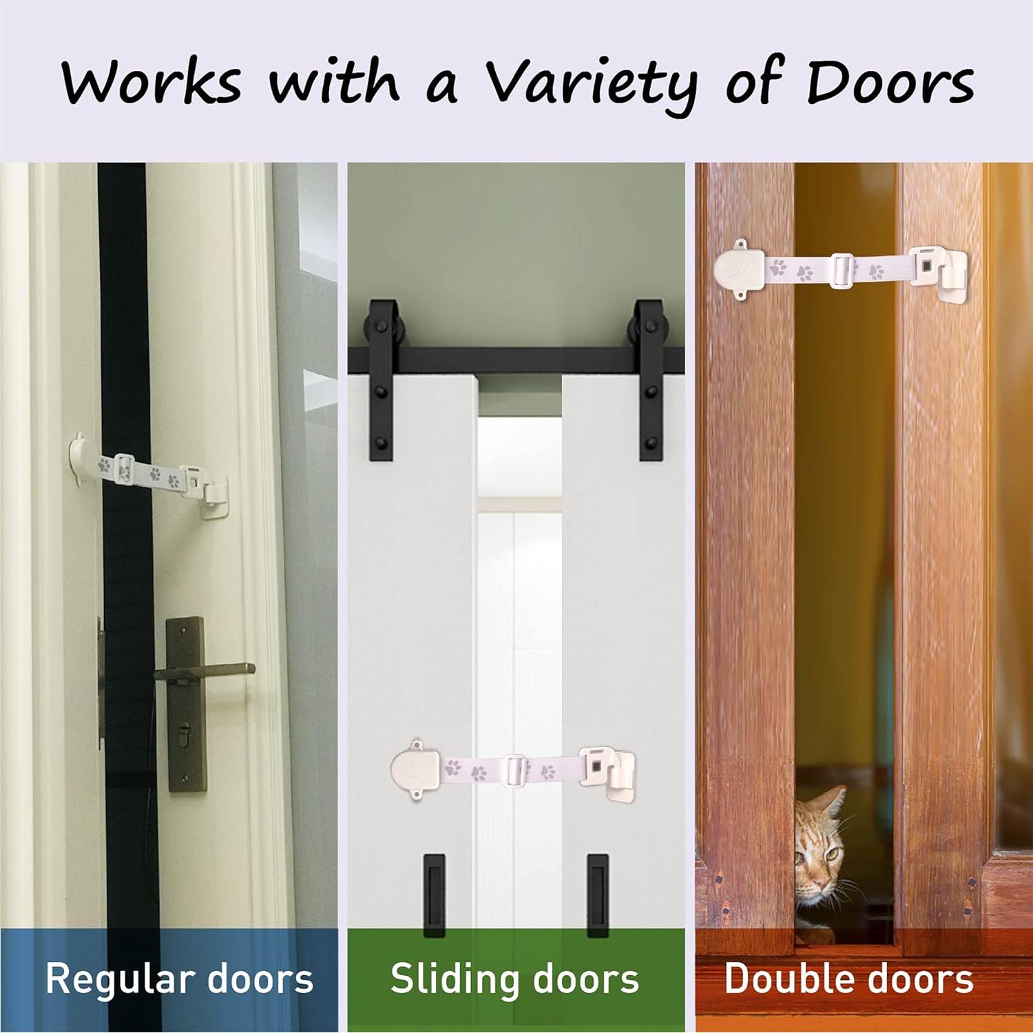 Cerradura de puerta para niños Neobay con correa ajustable