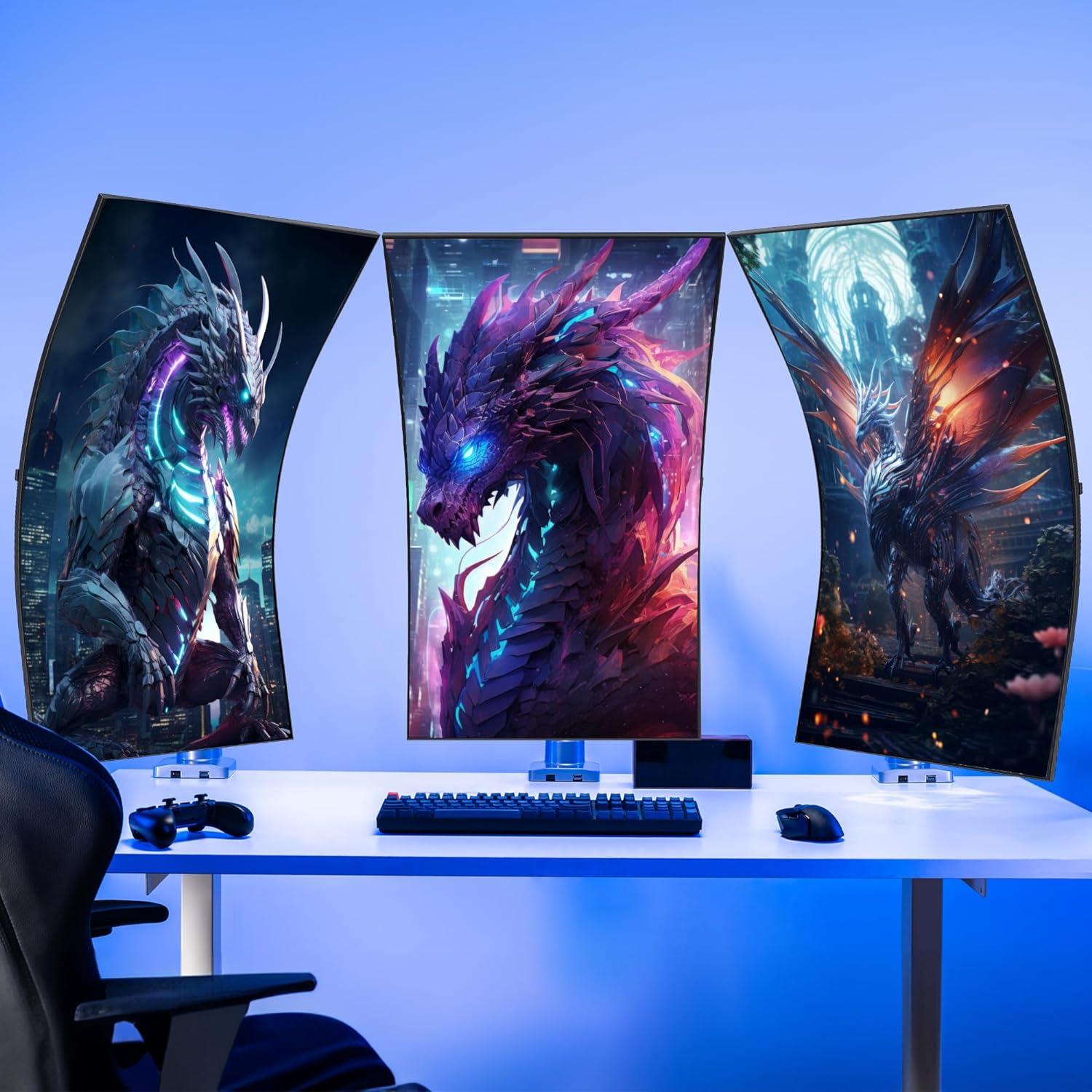 Soporte de Monitor AVLT para Pantallas de 17 a 57" Gris