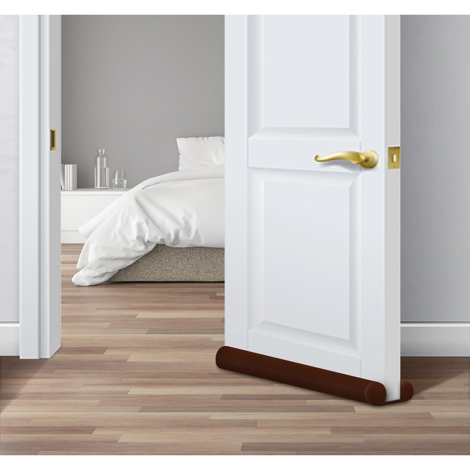 MAXTID Bloqueador de Corrientes de Aire para Puertas 30" Marrón