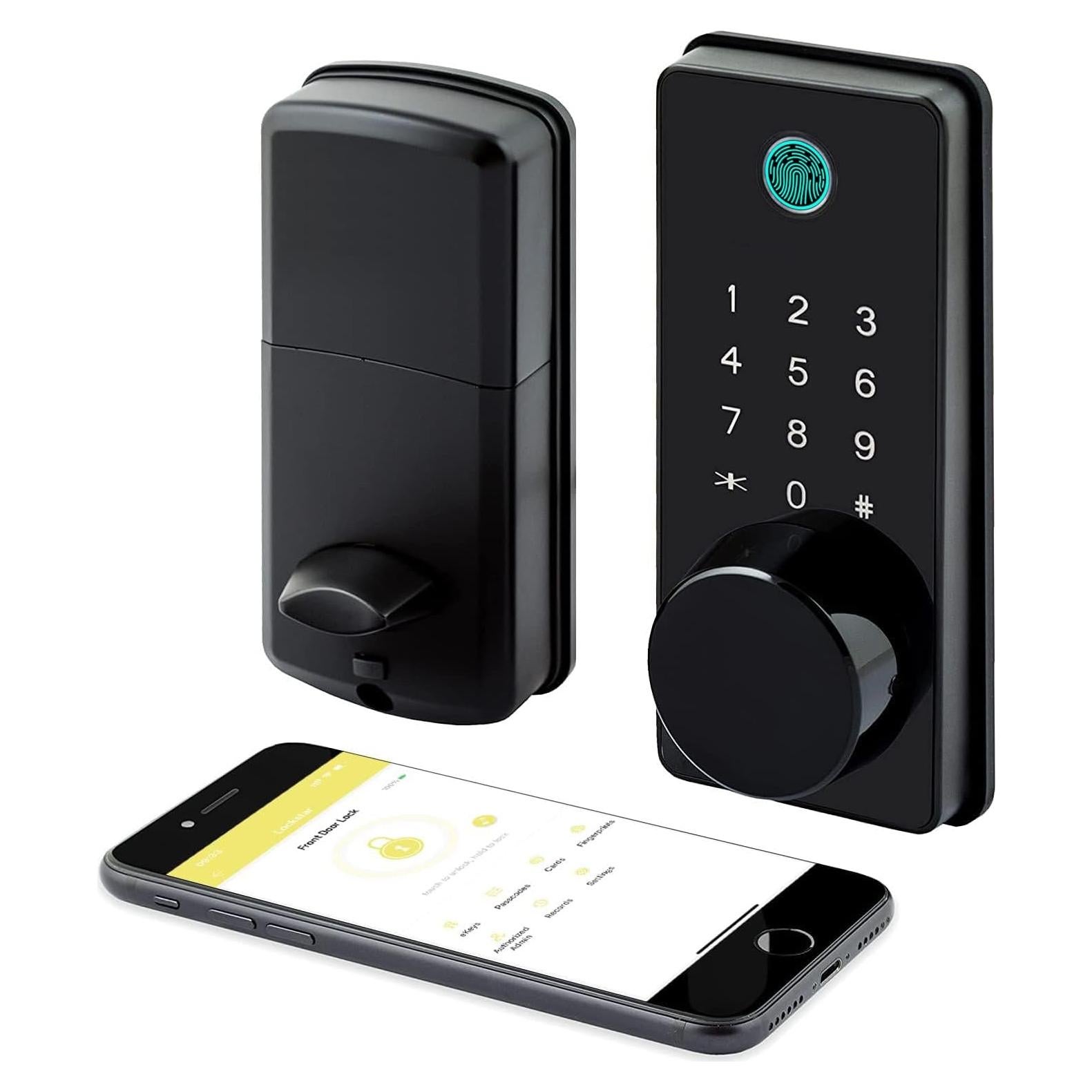 Cerradura Inteligente LOCKSTAR Sin Llave con APP y Huella Dactilar