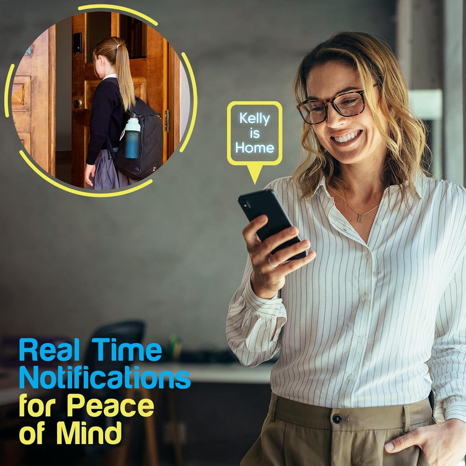 Cerradura Inteligente LOCKSTAR Sin Llave con APP y Huella Dactilar