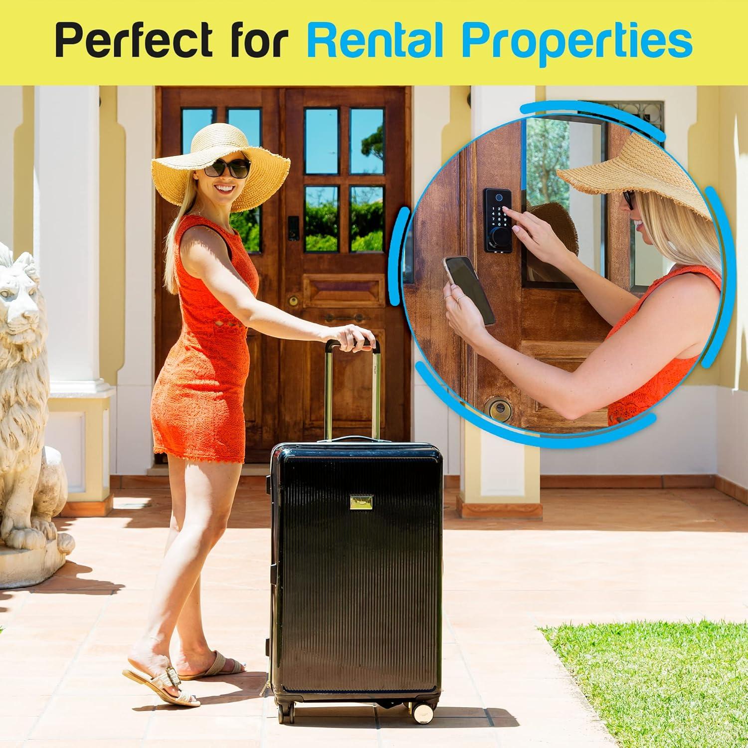 Cerradura Inteligente LOCKSTAR Sin Llave con APP y Huella Dactilar