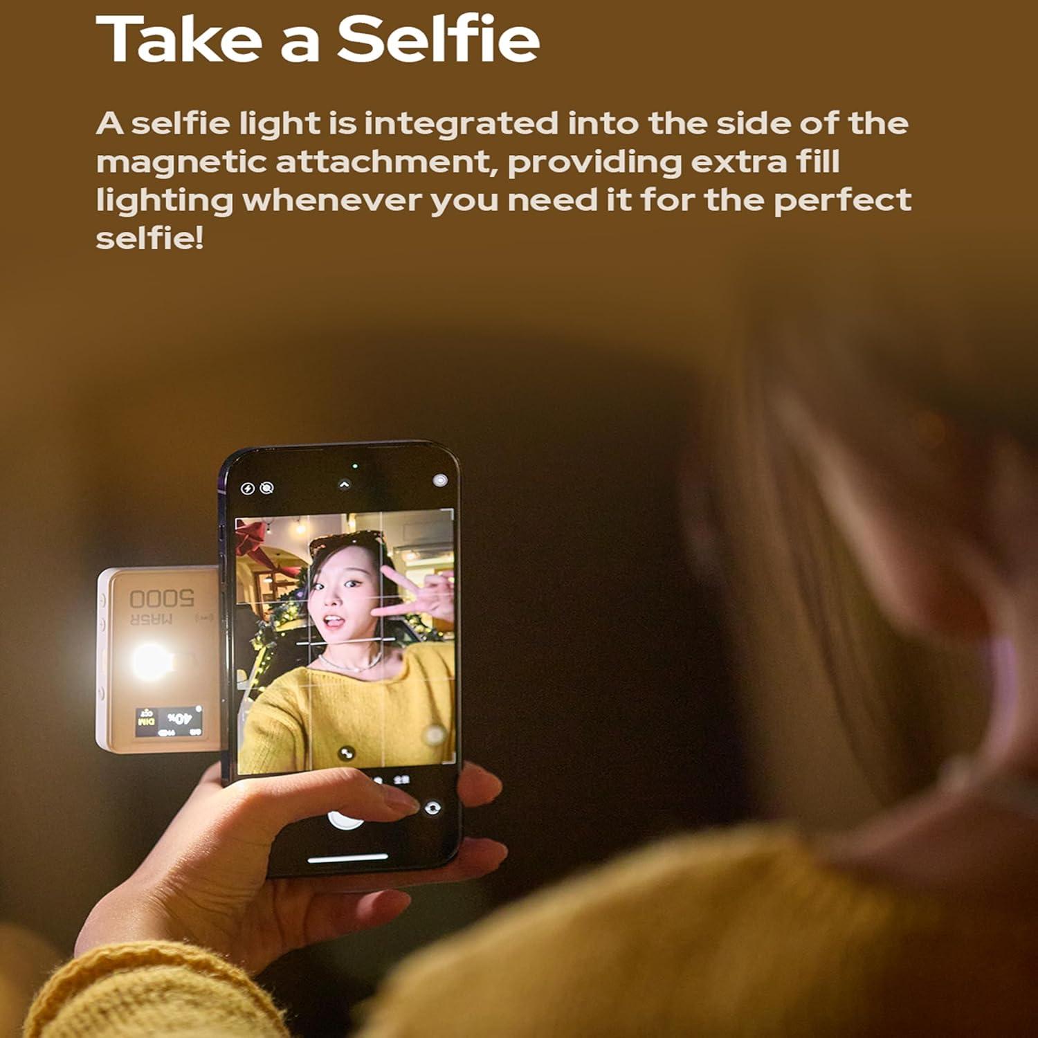 Luz LED RGB Godox MA5R para Teléfono y Selfies - 220 Min