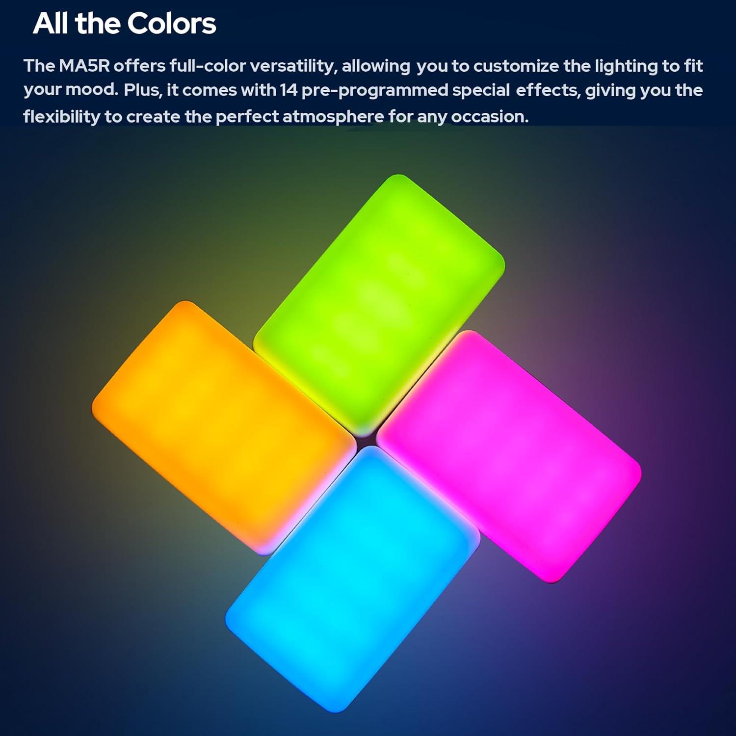 Luz LED RGB Godox MA5R para Teléfono y Selfies - 220 Min