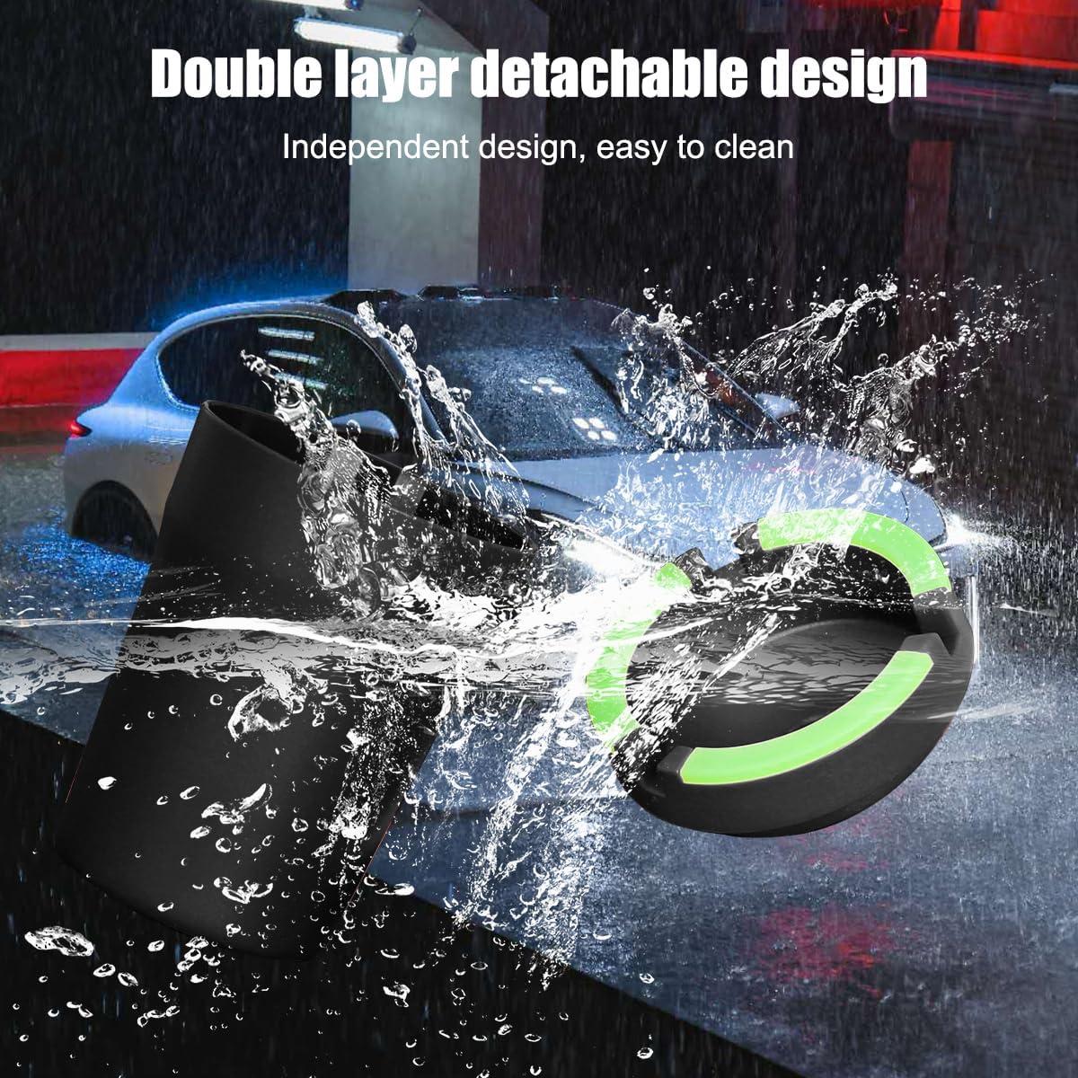 Cenicero de Auto Mandark, 2 Piezas, Portátil y Sin Humo