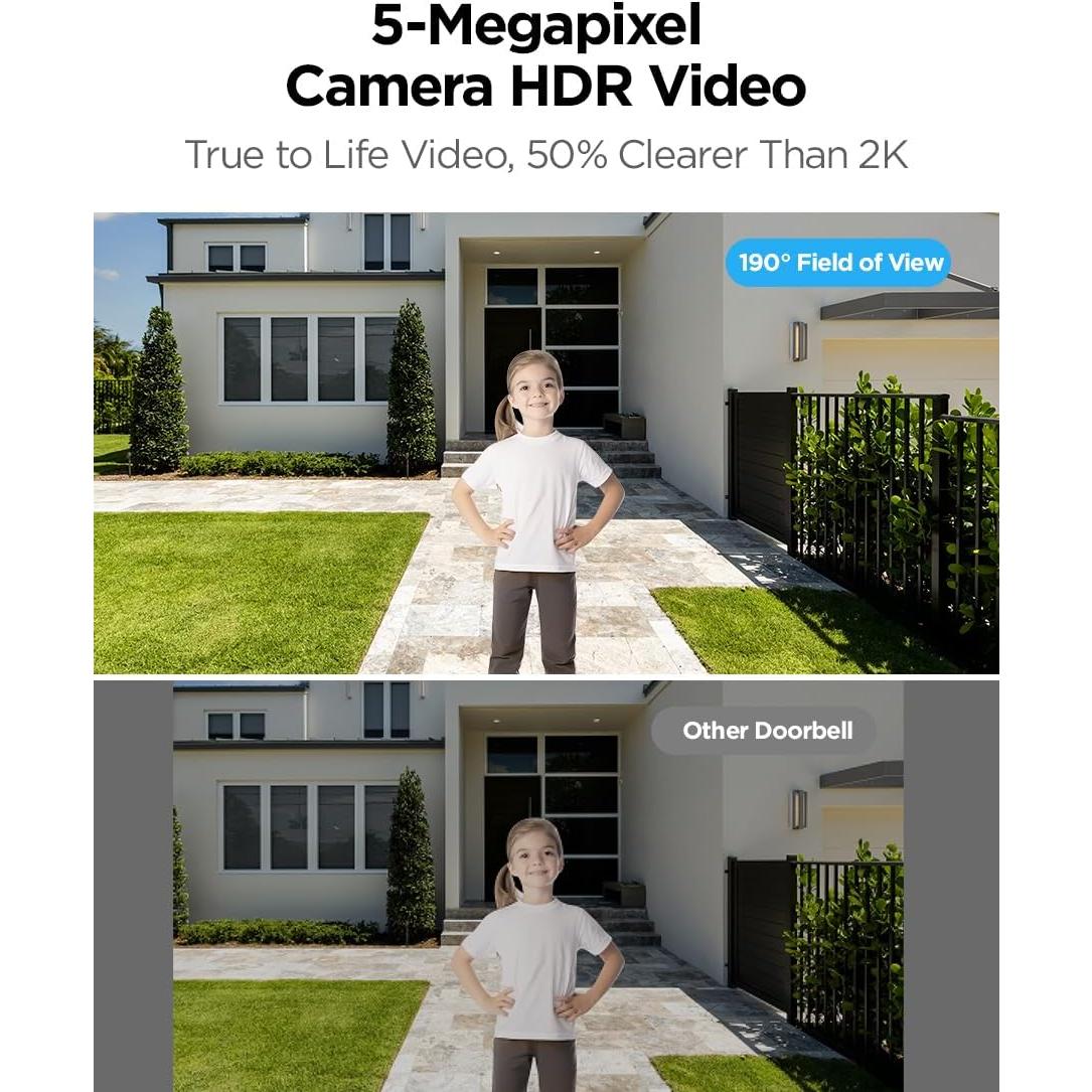 Videoportero Inalámbrico Zhongshanjixinsuoxin 2K Doble Cámara