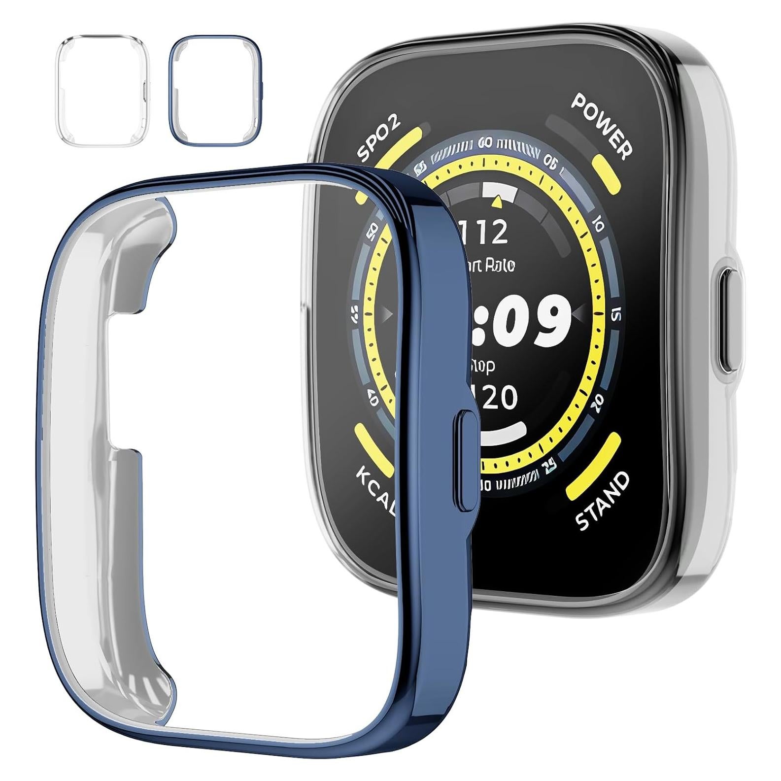 Funda Protectora TPU para Reloj Amazfit Bip 5 - Azul Marino