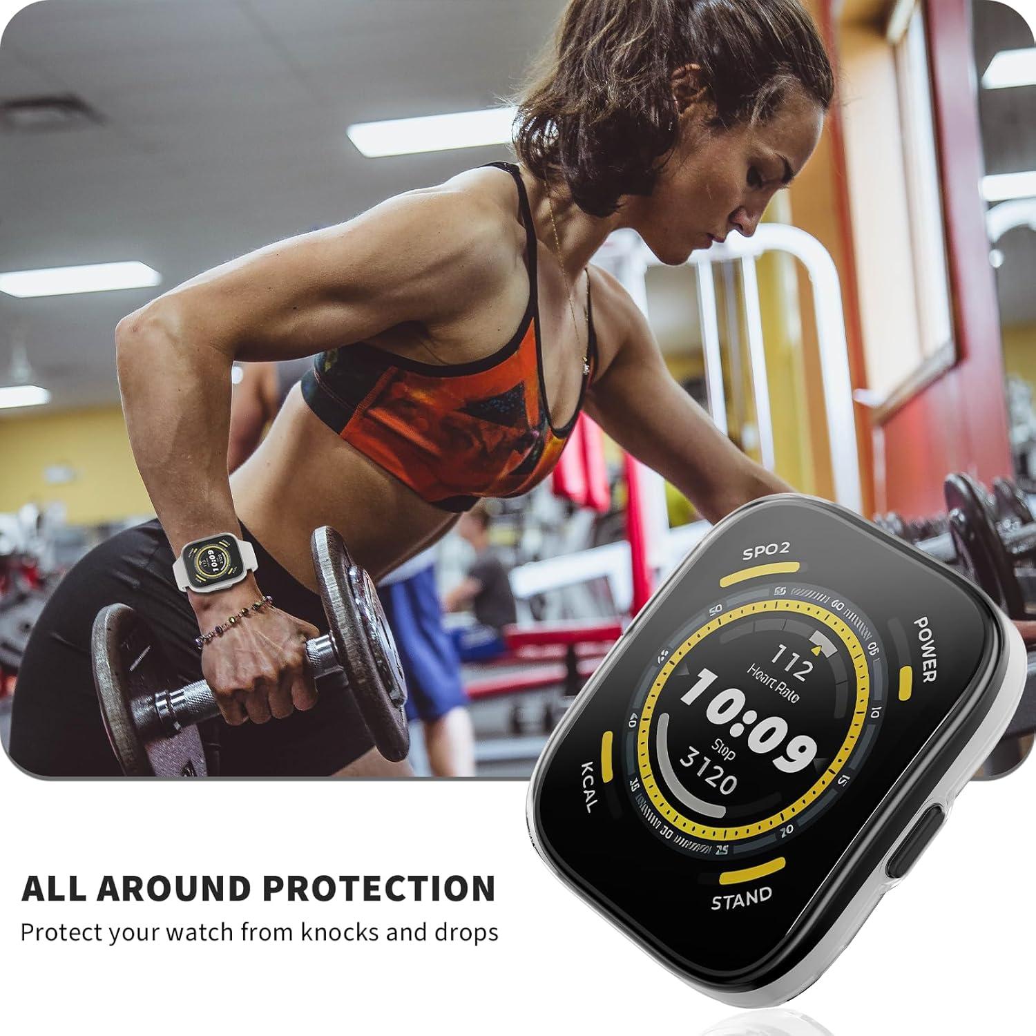 Funda Protectora TPU para Reloj Amazfit Bip 5 - Azul Marino