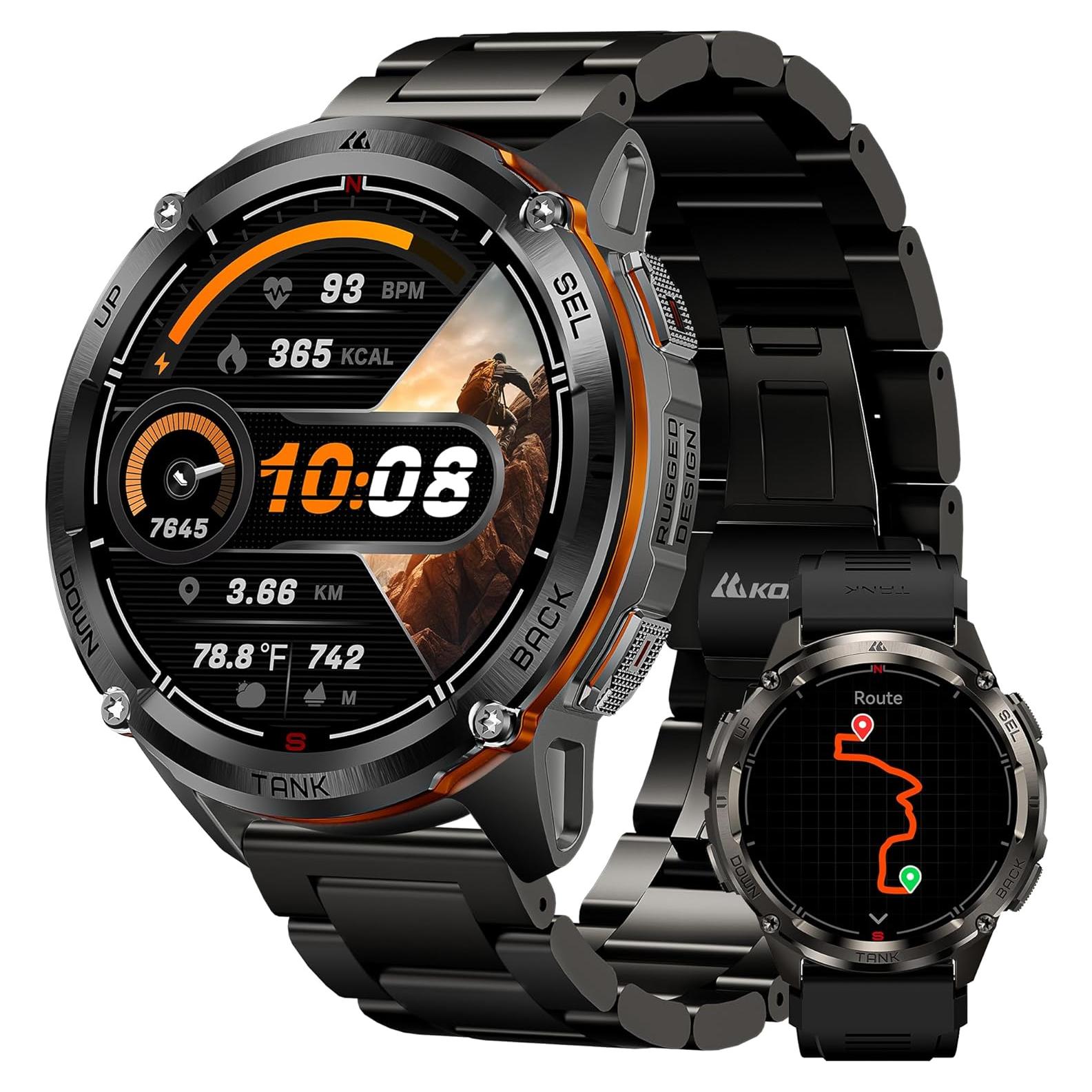 Reloj Inteligente KOSPET Tank T3 Ultra 2 GPS Hombre Acero