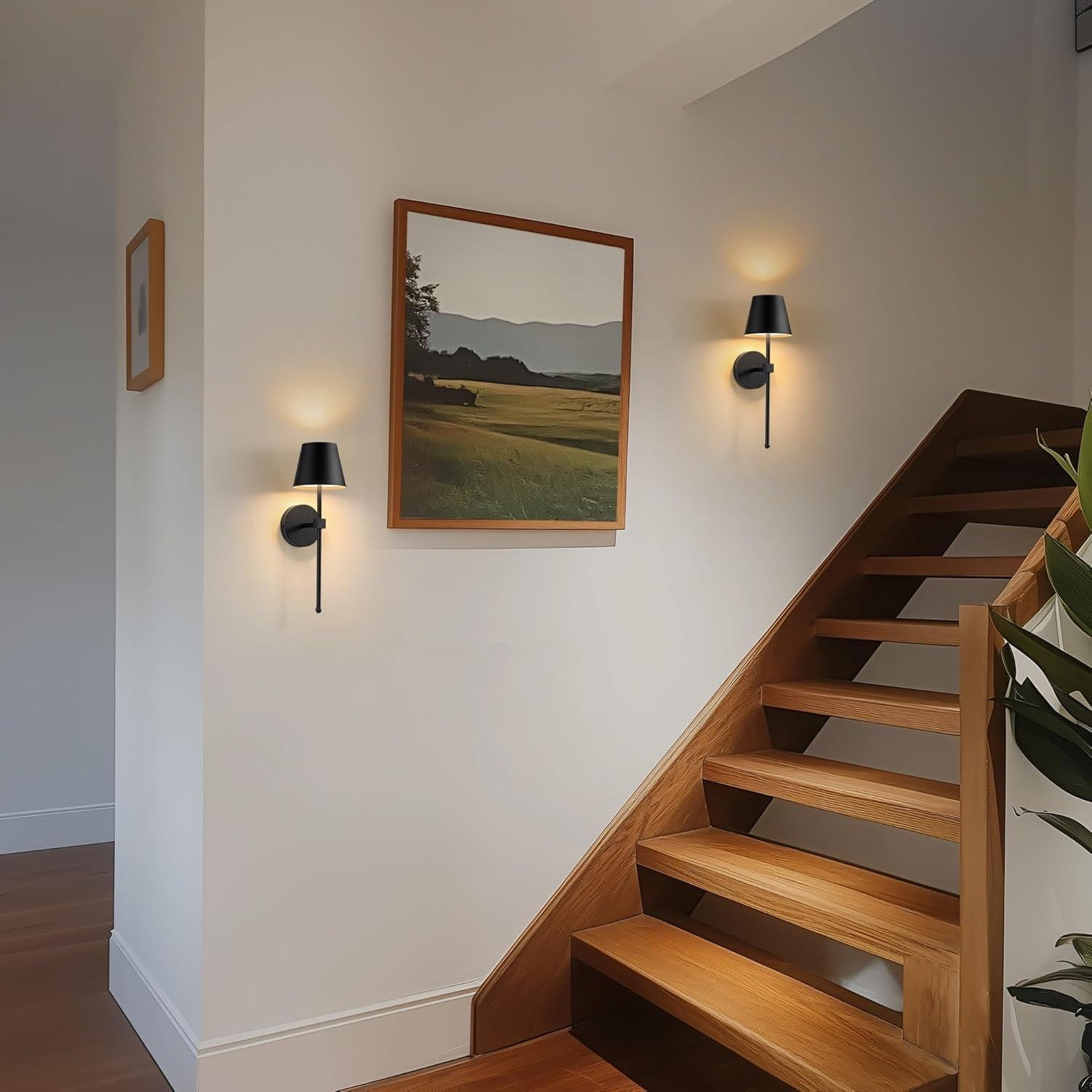 Apliques de Pared LED Recargables KDG 2 Piezas 5200mAh