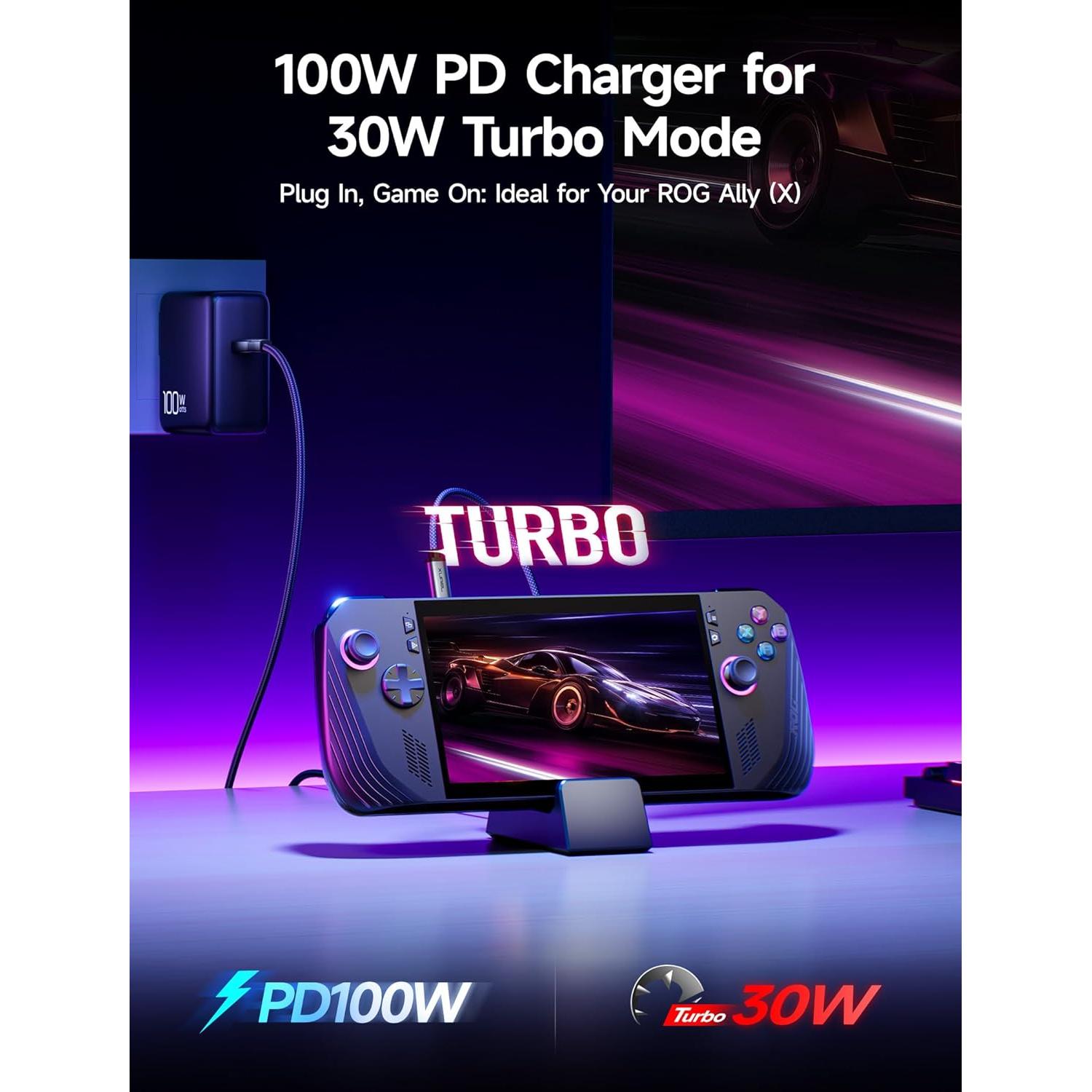 Estación de Acoplamiento JSAUX 6-en-1 con Cargador 100W