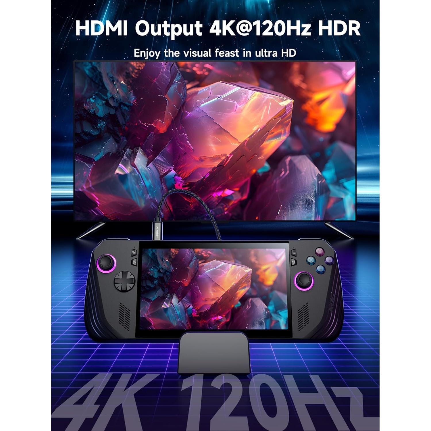 Estación de Acoplamiento JSAUX 6-en-1 con Cargador 100W