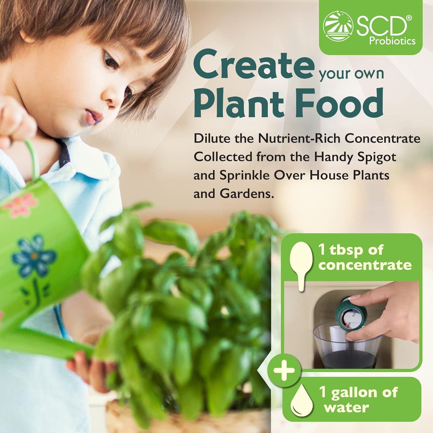 Kit Compostador Interior SCD Probiotics - 2 Contenedores 10 Gal