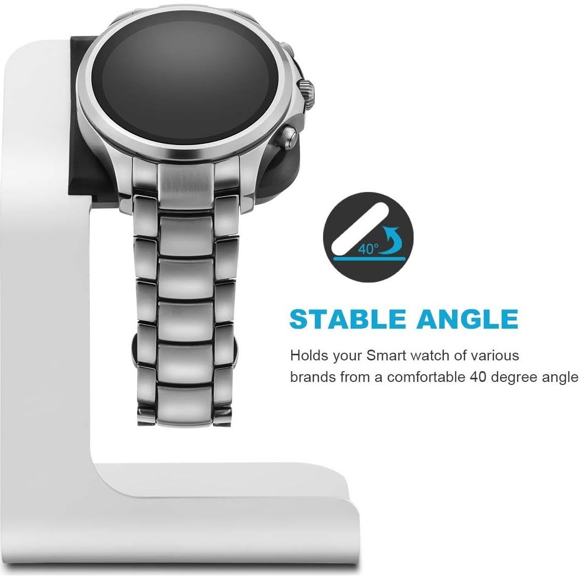 Soporte de Reloj Tranesca para Relojes Inteligentes Gris