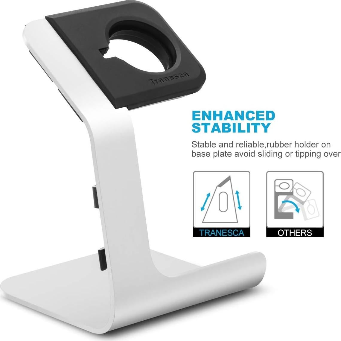 Soporte de Reloj Tranesca para Relojes Inteligentes Gris